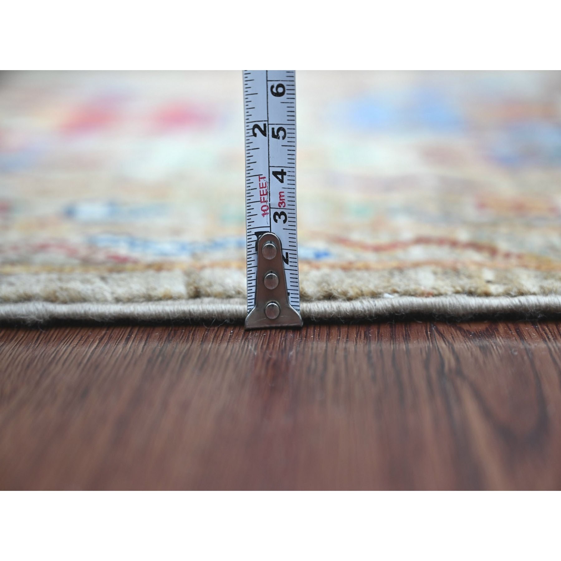 Tribal-Geometric-Hand-Knotted-Rug-114280