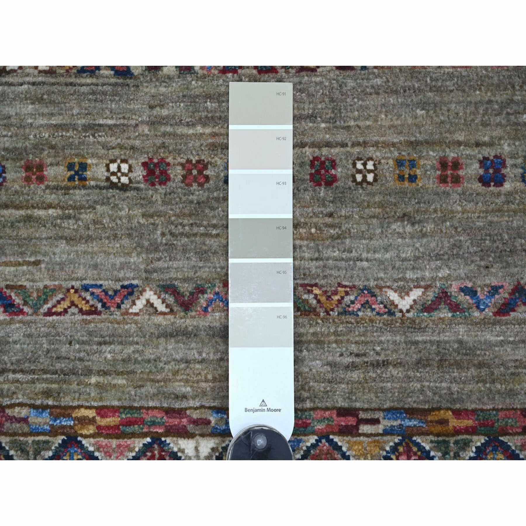 Tribal-Geometric-Hand-Knotted-Rug-114285
