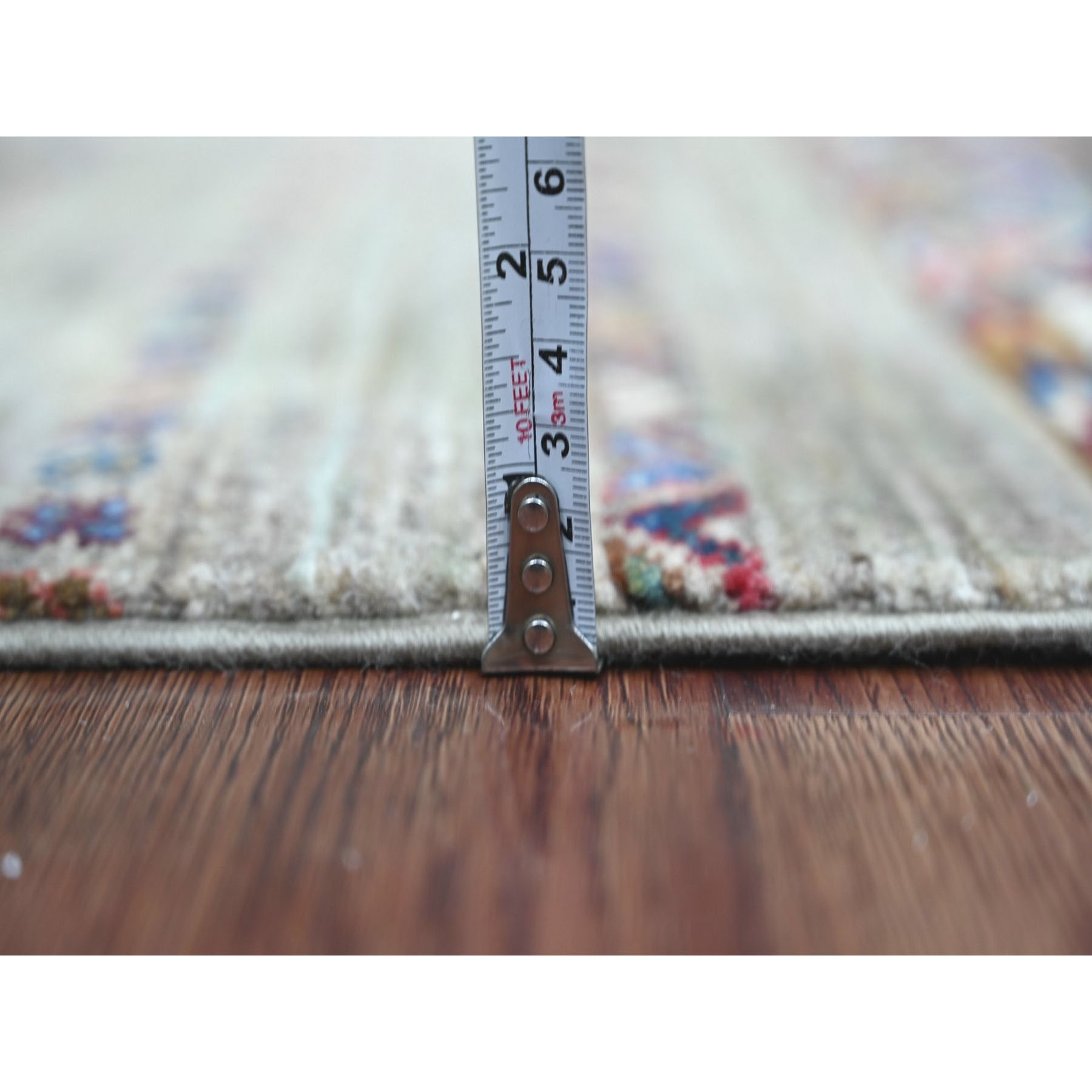 Tribal-Geometric-Hand-Knotted-Rug-114285