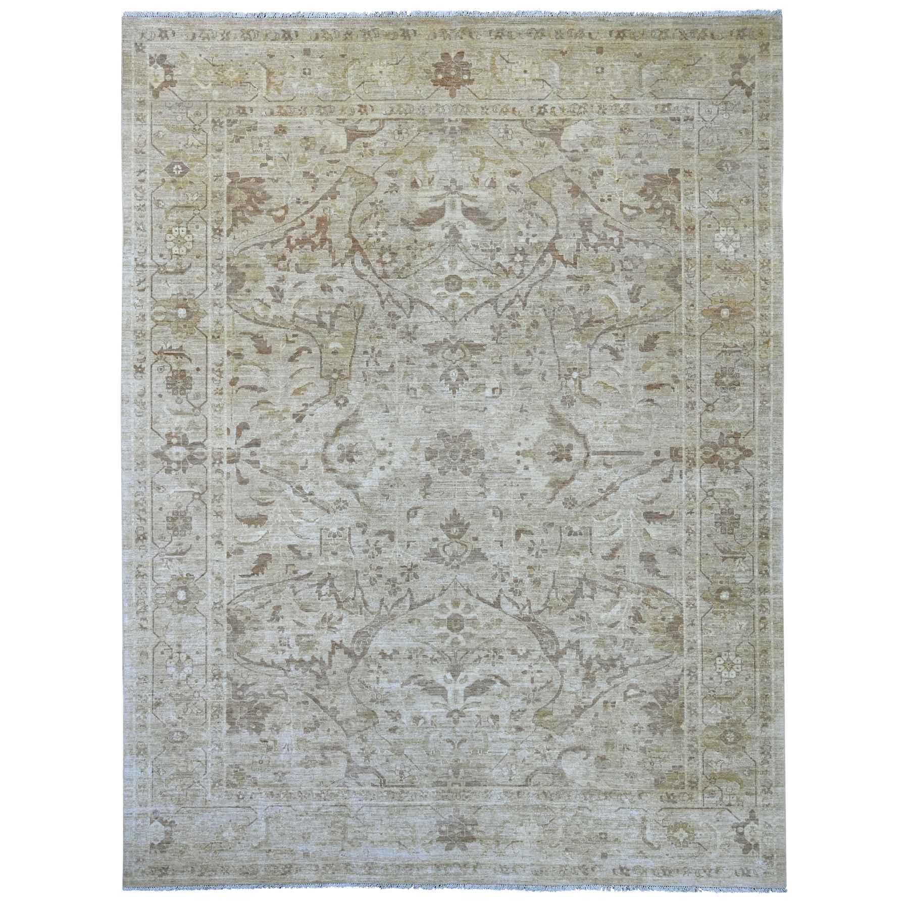 Tribal-Geometric-Hand-Knotted-Rug-114310