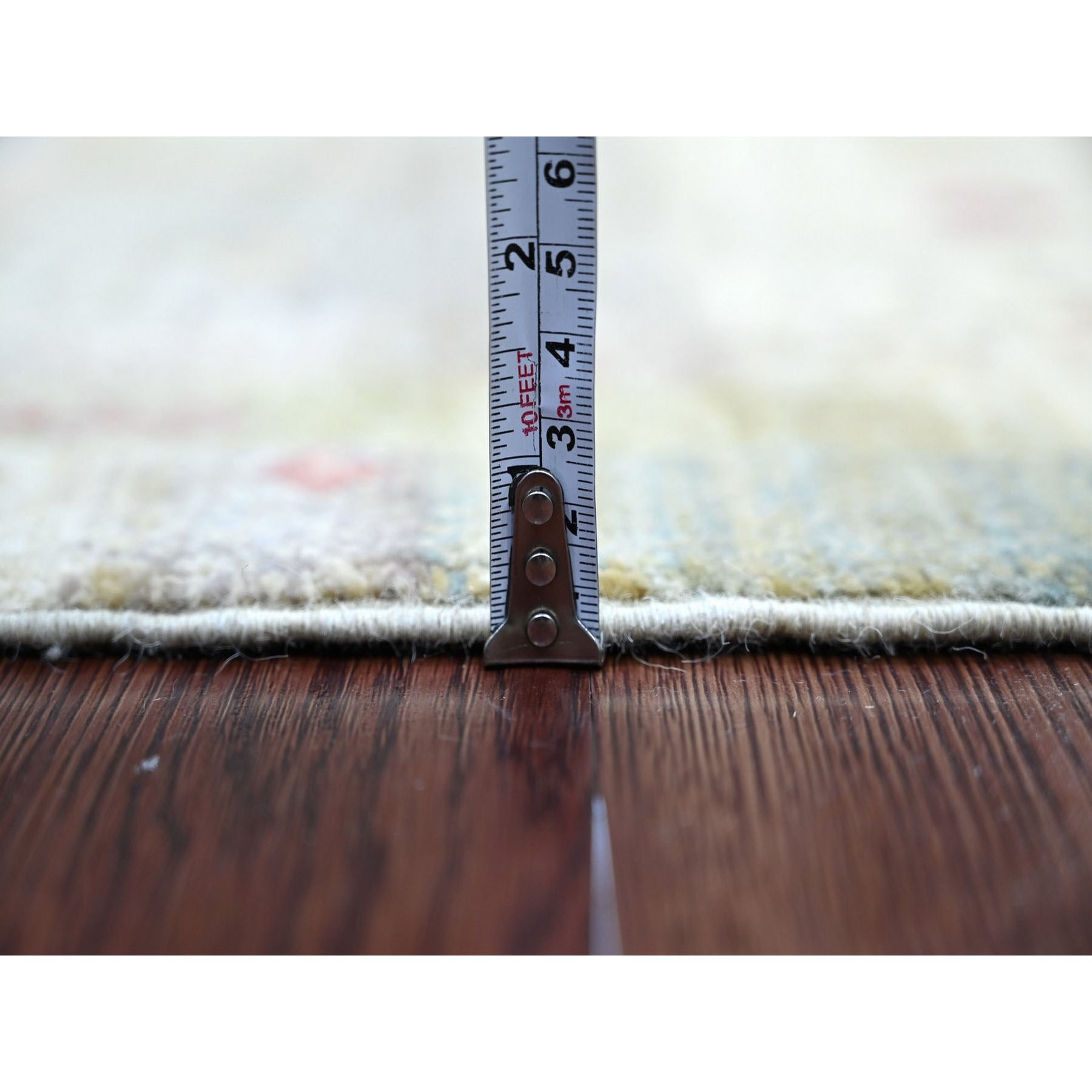 Tribal-Geometric-Hand-Knotted-Rug-114330
