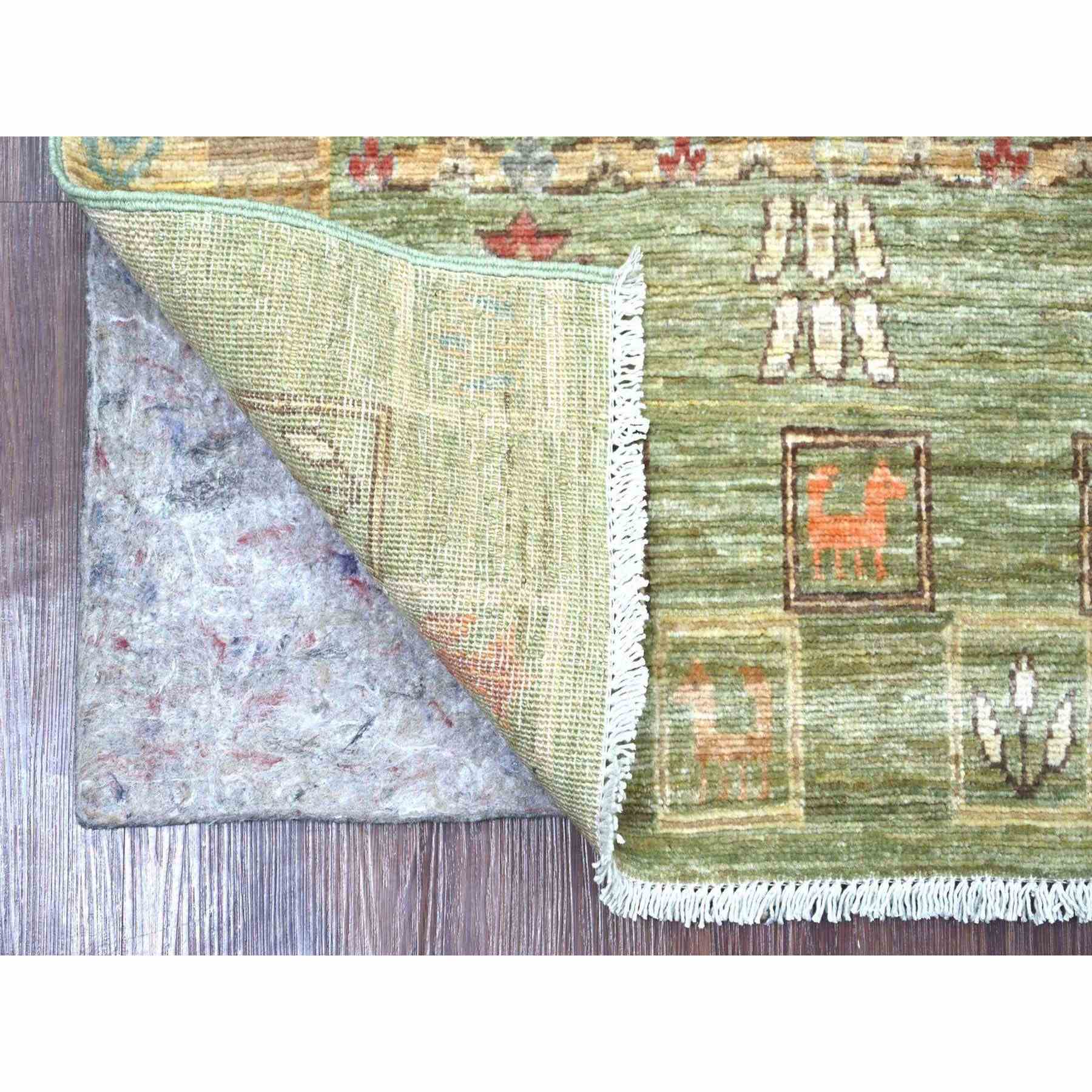 Tribal-Geometric-Hand-Knotted-Rug-114340