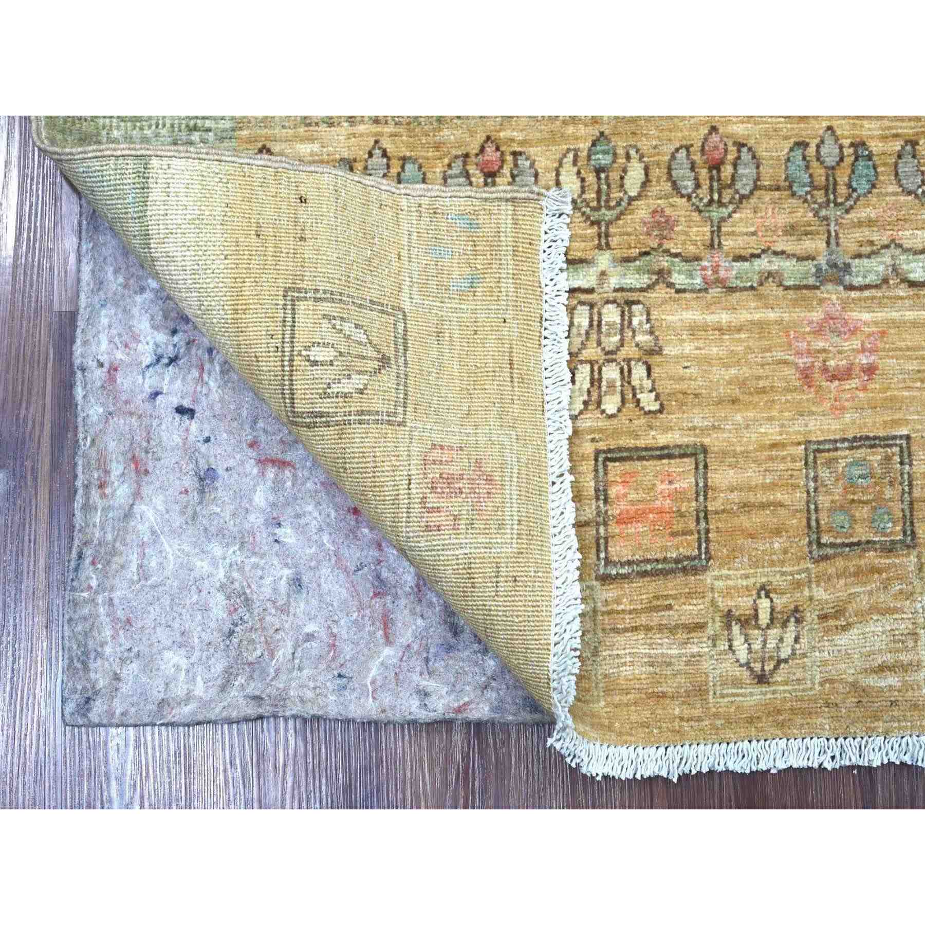 Tribal-Geometric-Hand-Knotted-Rug-114350