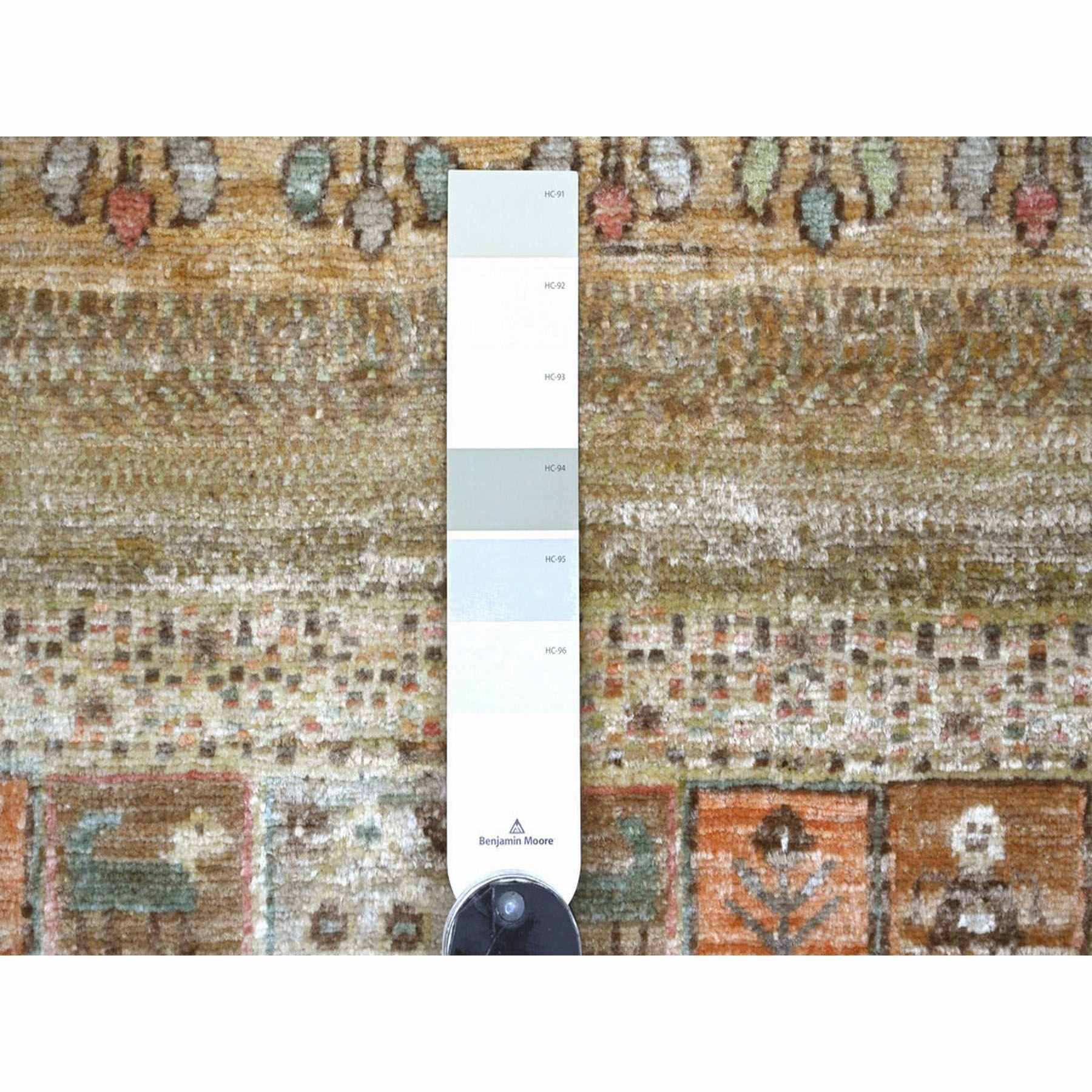 Tribal-Geometric-Hand-Knotted-Rug-114350