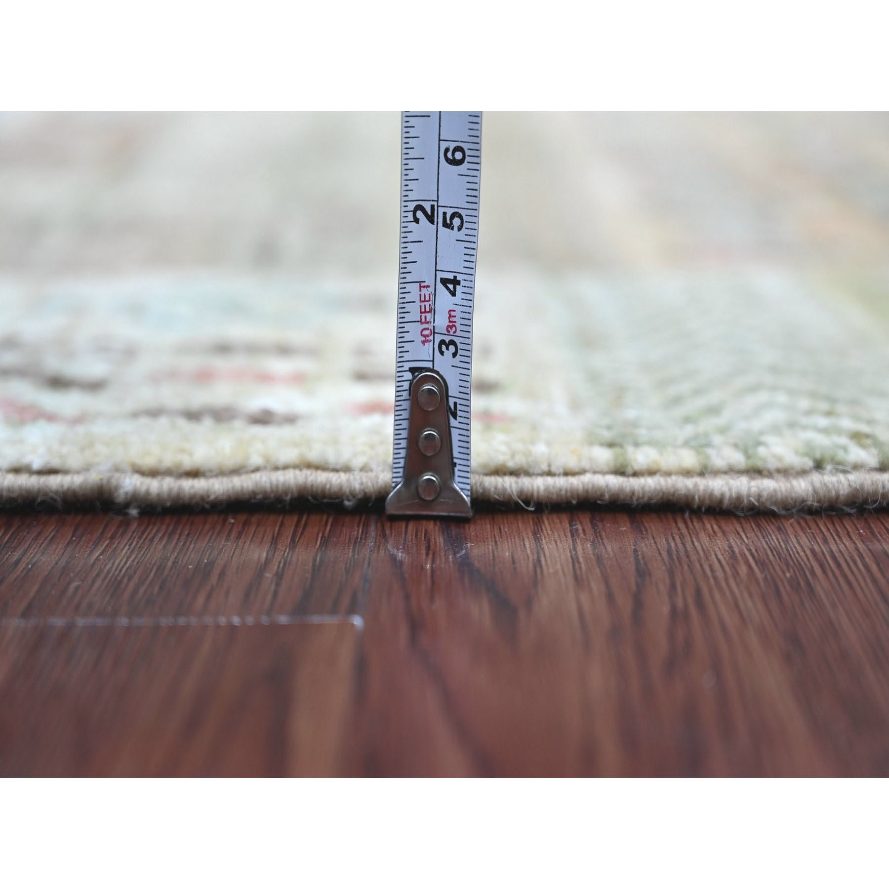 Tribal-Geometric-Hand-Knotted-Rug-114350