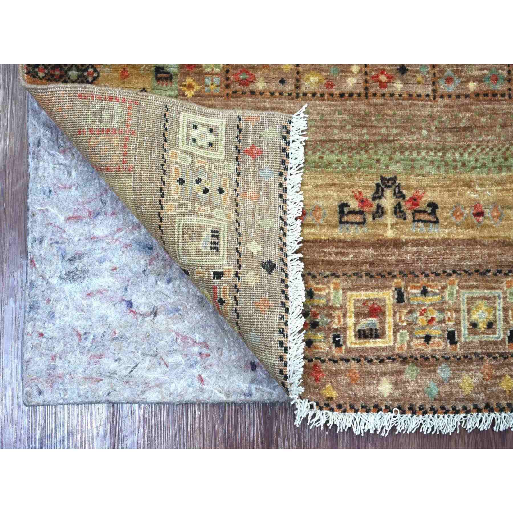 Tribal-Geometric-Hand-Knotted-Rug-114355