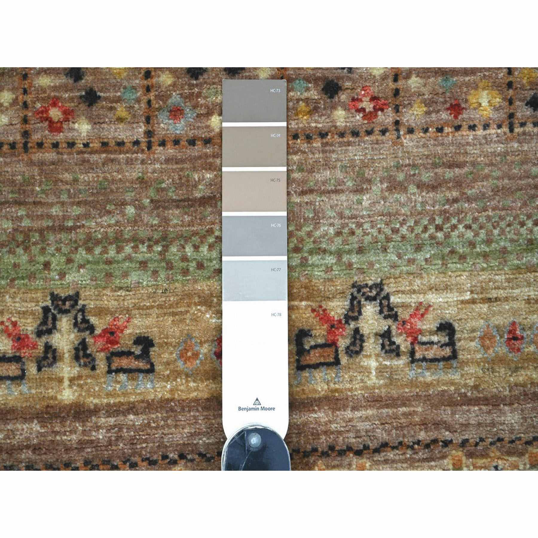 Tribal-Geometric-Hand-Knotted-Rug-114355