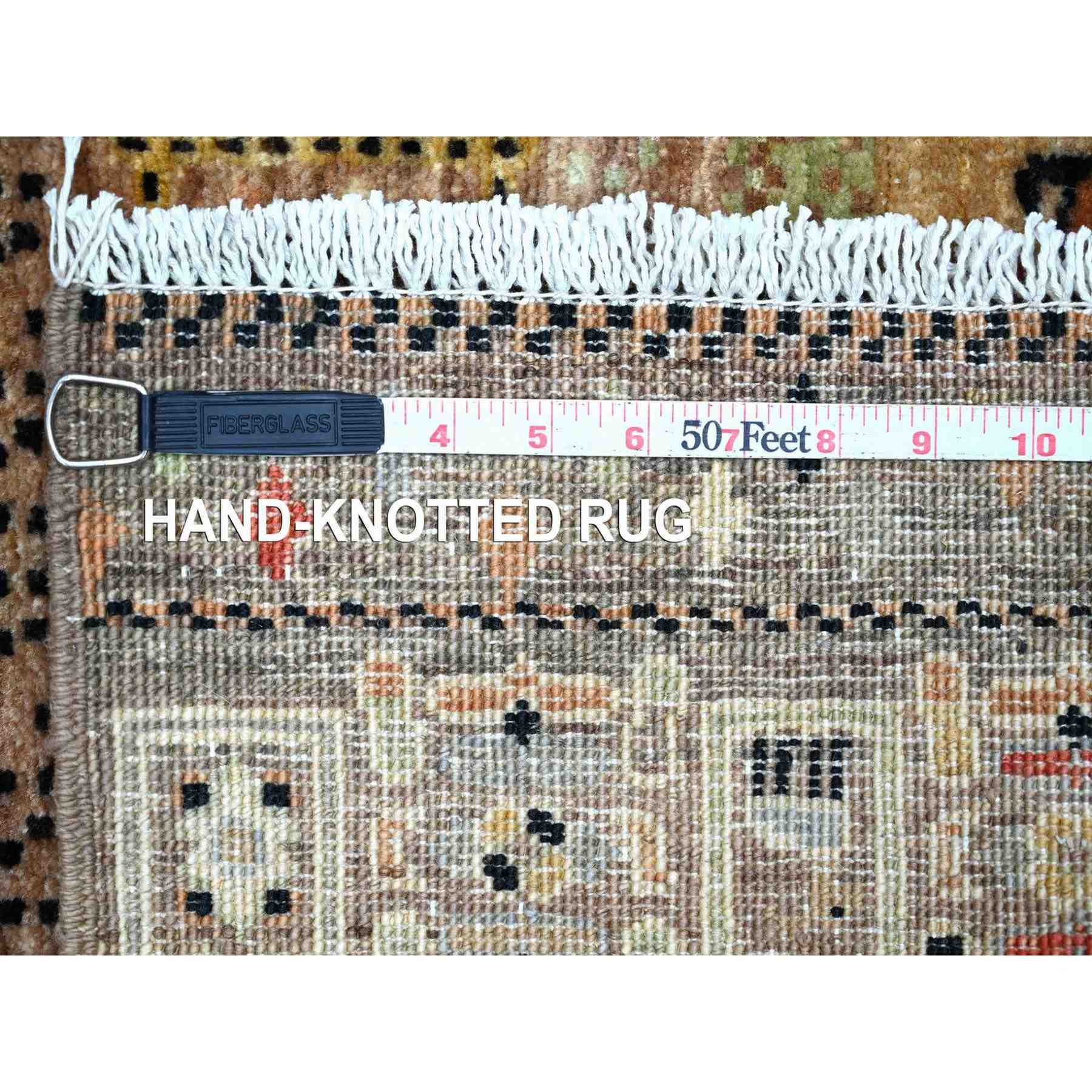 Tribal-Geometric-Hand-Knotted-Rug-114355