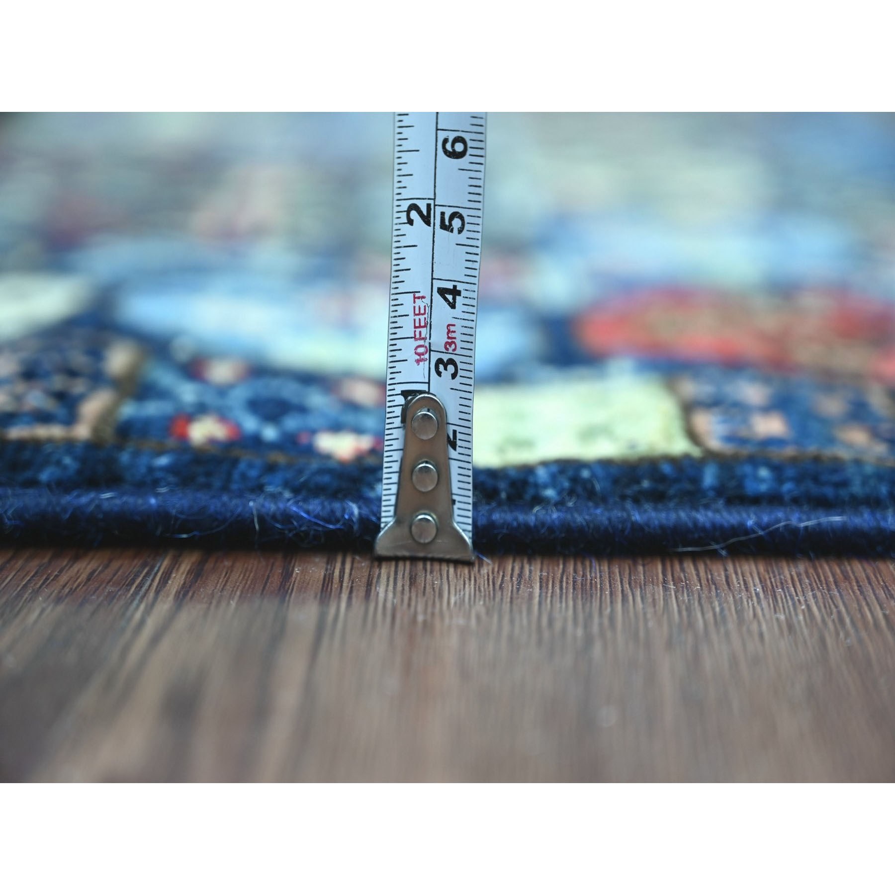 Tribal-Geometric-Hand-Knotted-Rug-114465
