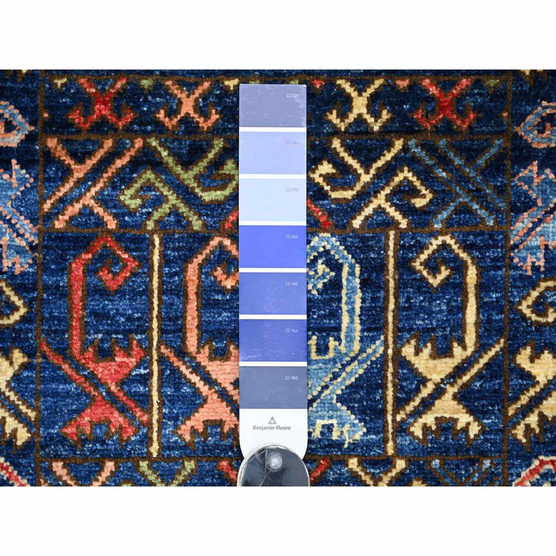 Tribal-Geometric-Hand-Knotted-Rug-114690