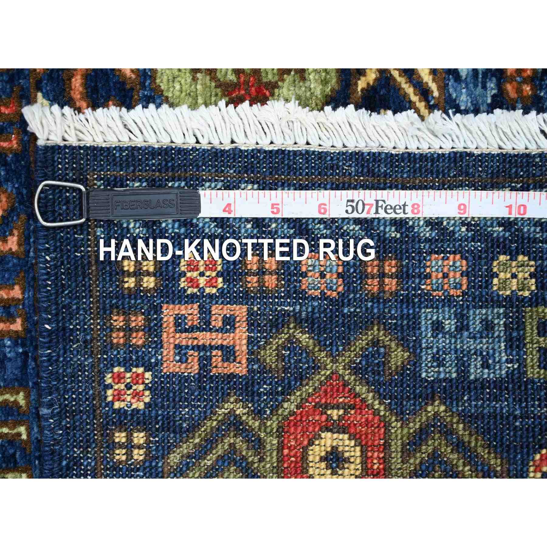 Tribal-Geometric-Hand-Knotted-Rug-114690