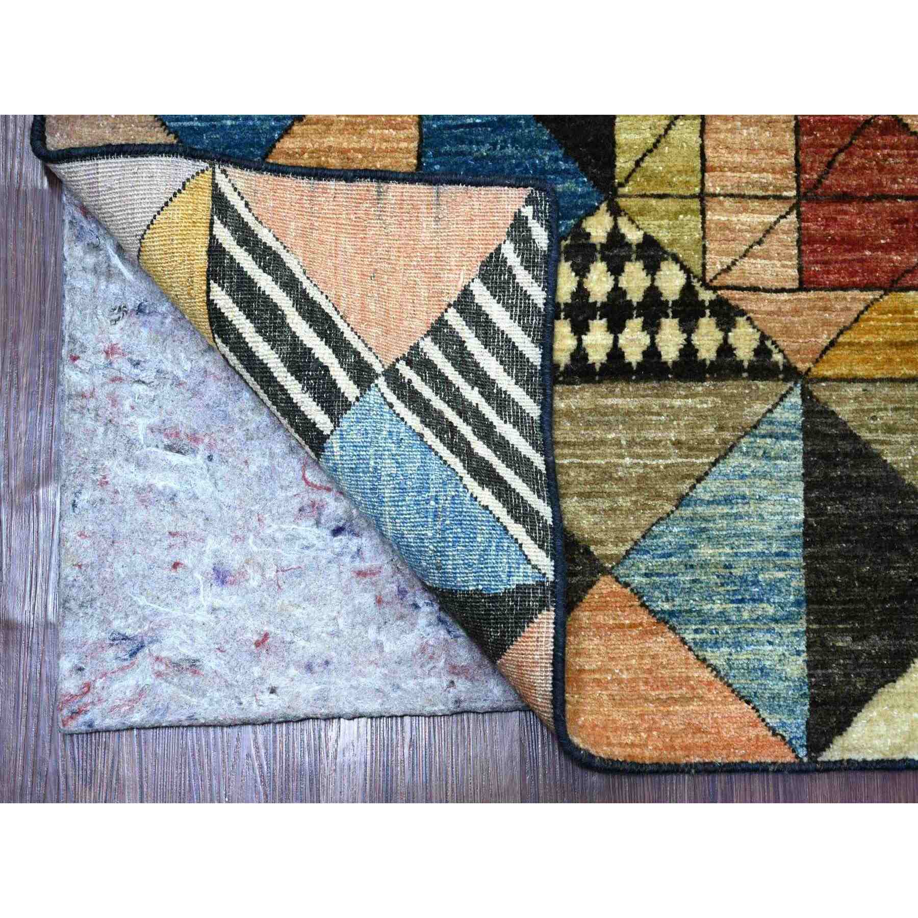 Tribal-Geometric-Hand-Knotted-Rug-114815