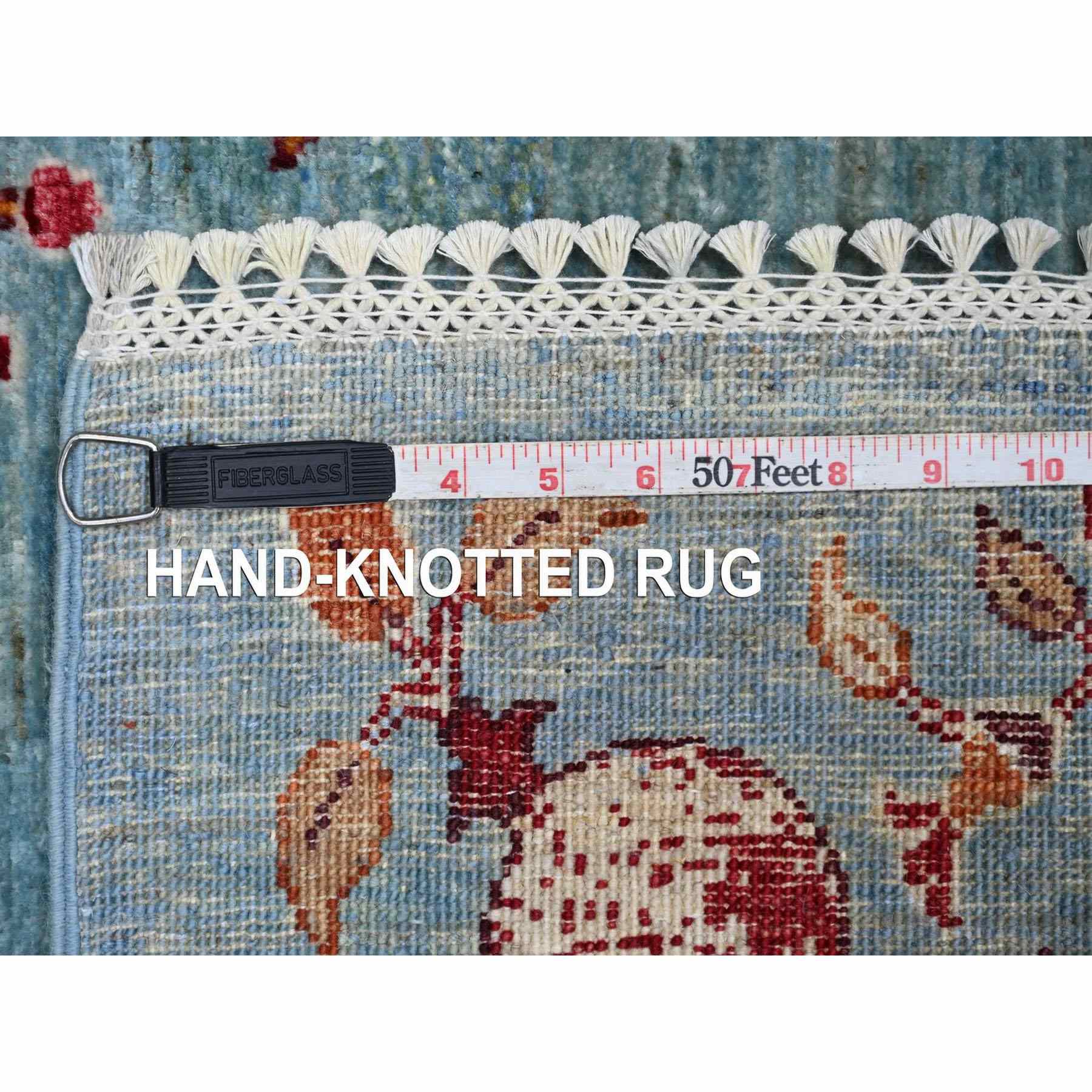 Tribal-Geometric-Hand-Knotted-Rug-114820