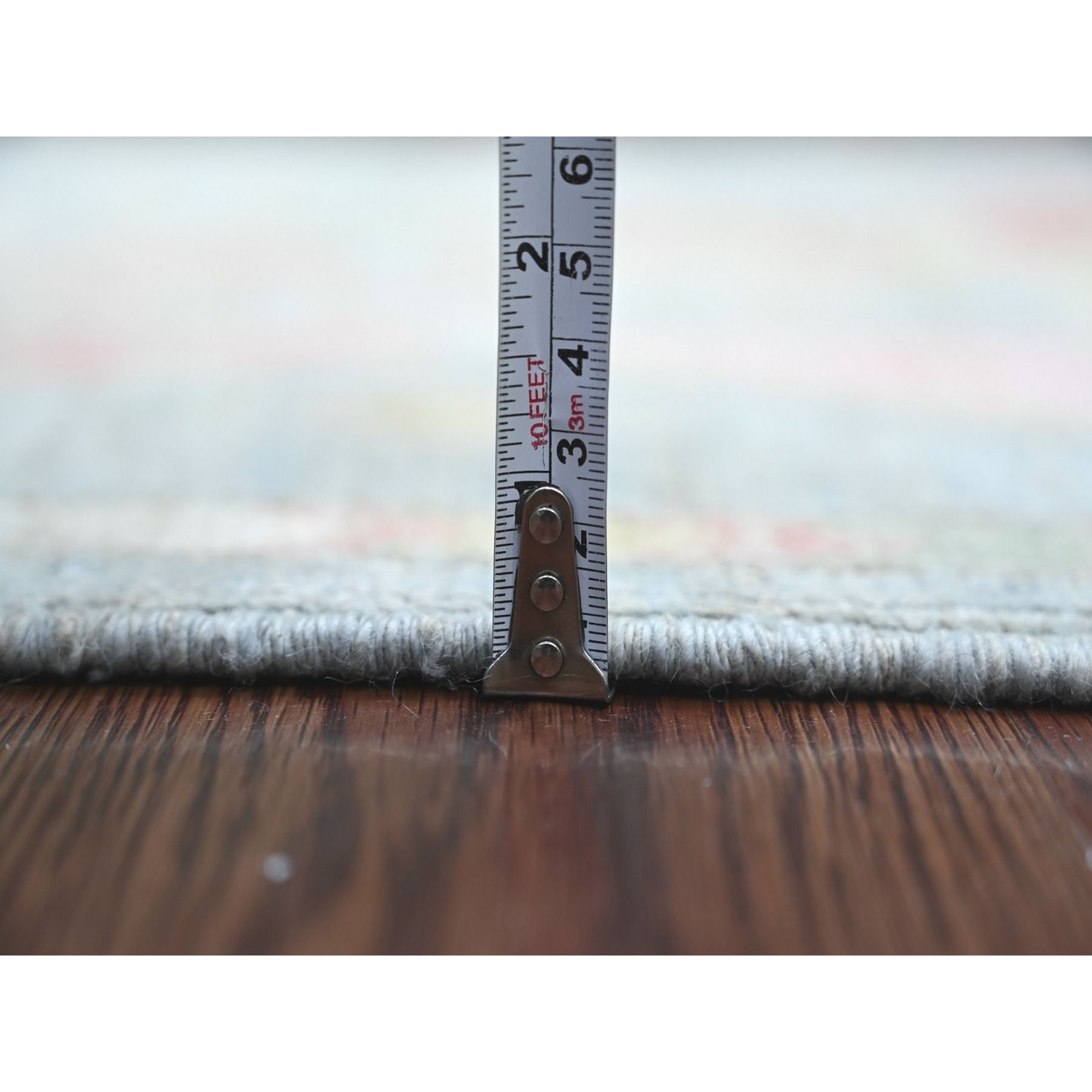 Tribal-Geometric-Hand-Knotted-Rug-114835