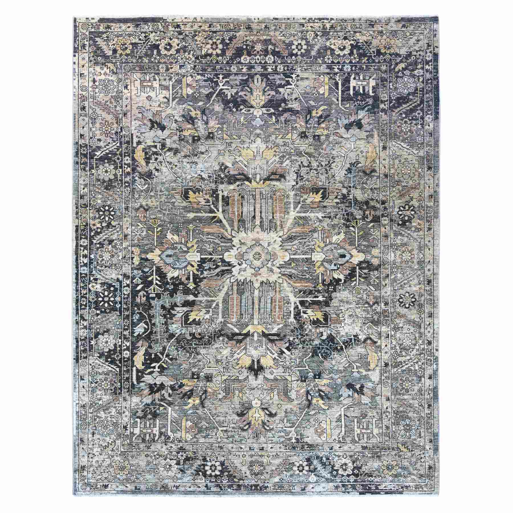 Heriz-Hand-Knotted-Rug-119470