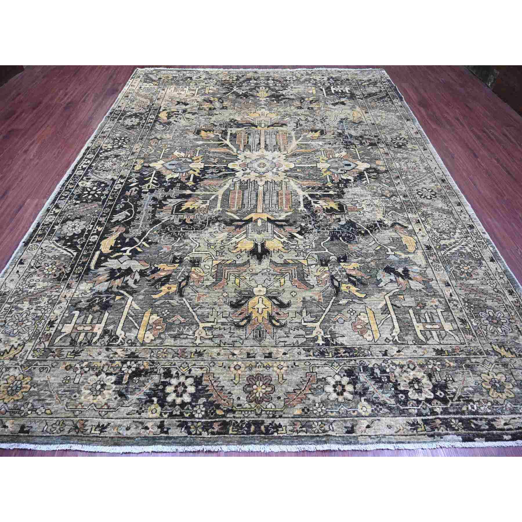 Heriz-Hand-Knotted-Rug-119470