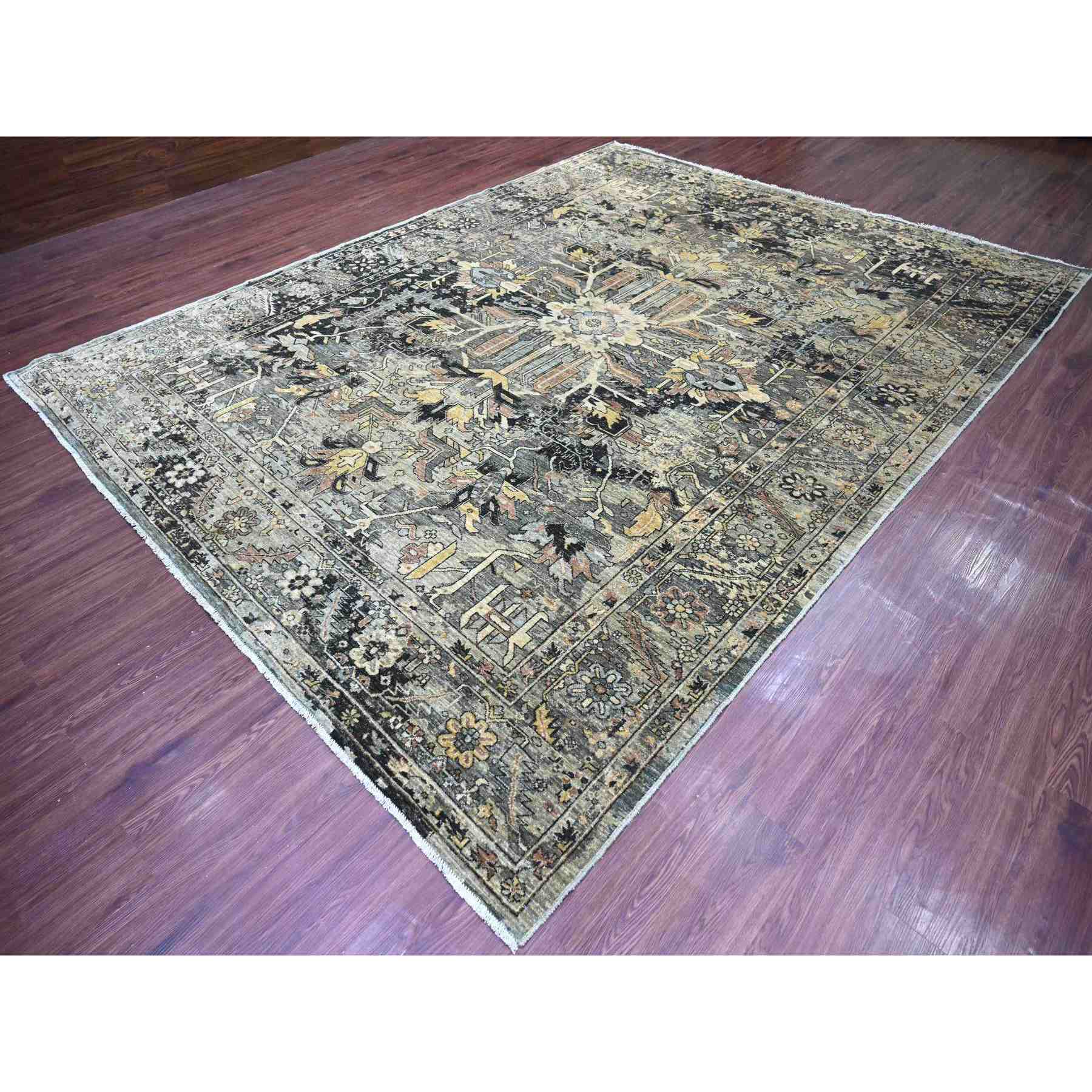 Heriz-Hand-Knotted-Rug-119470