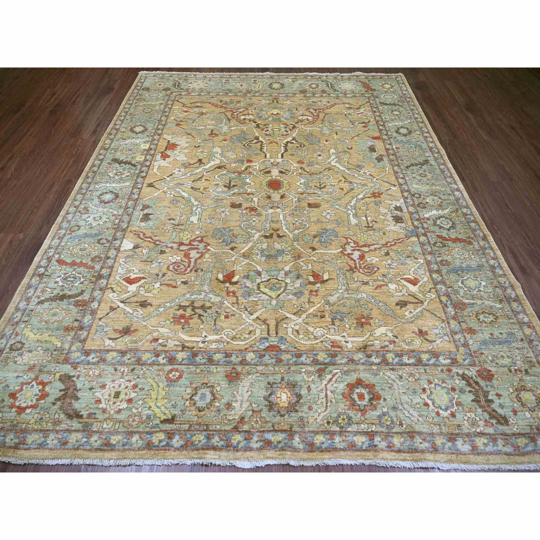 Heriz-Hand-Knotted-Rug-119495