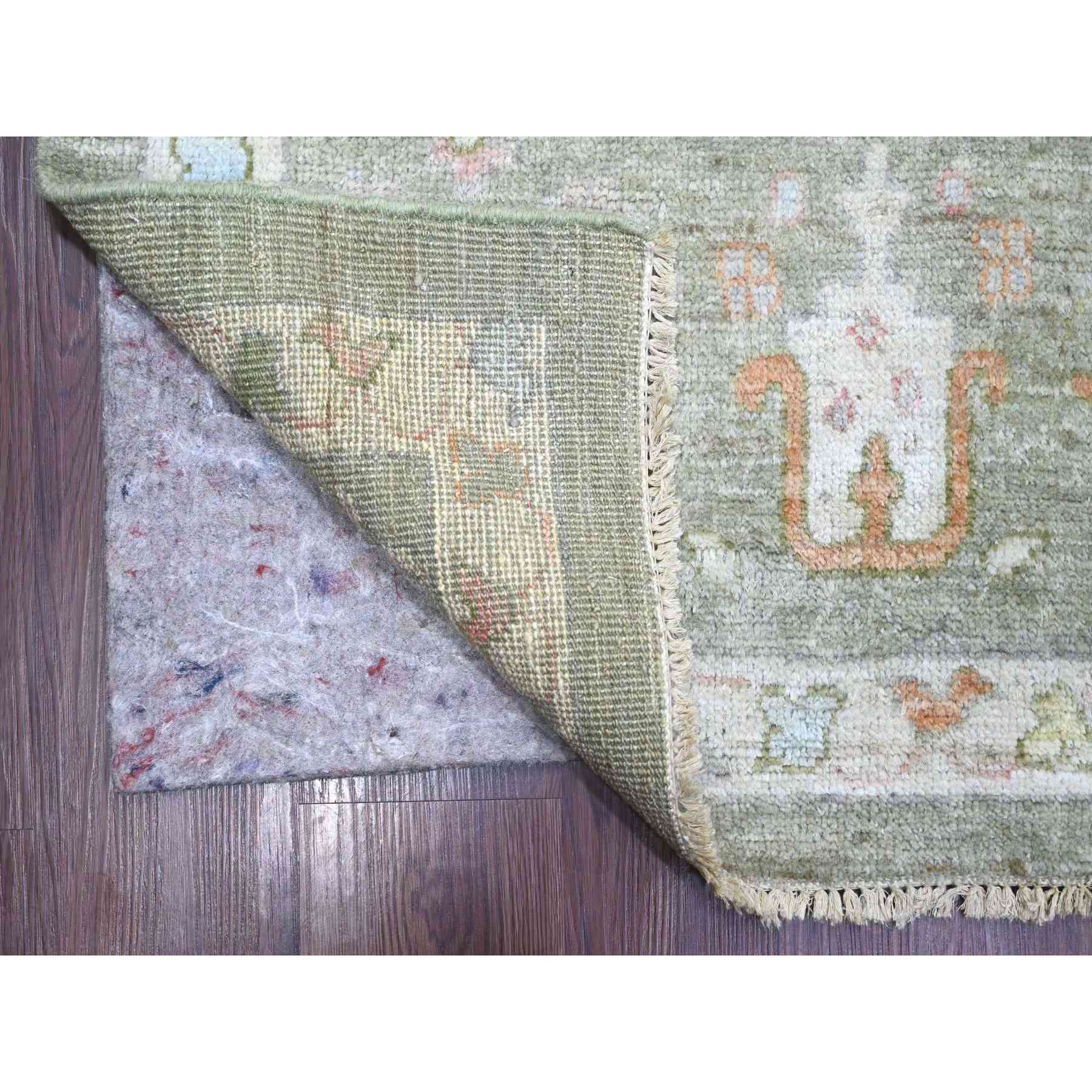 Oushak-And-Peshawar-Hand-Knotted-Rug-119465