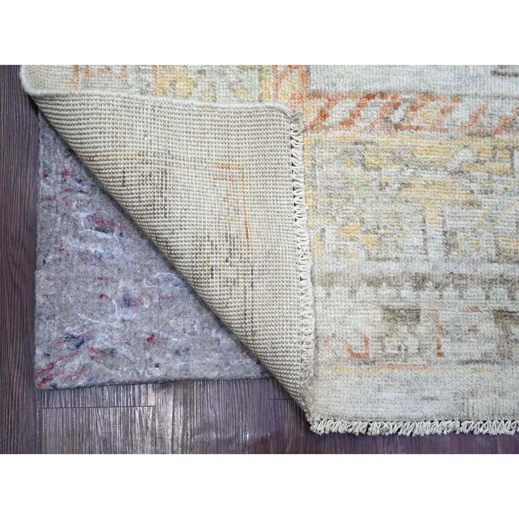 Oushak-And-Peshawar-Hand-Knotted-Rug-119480
