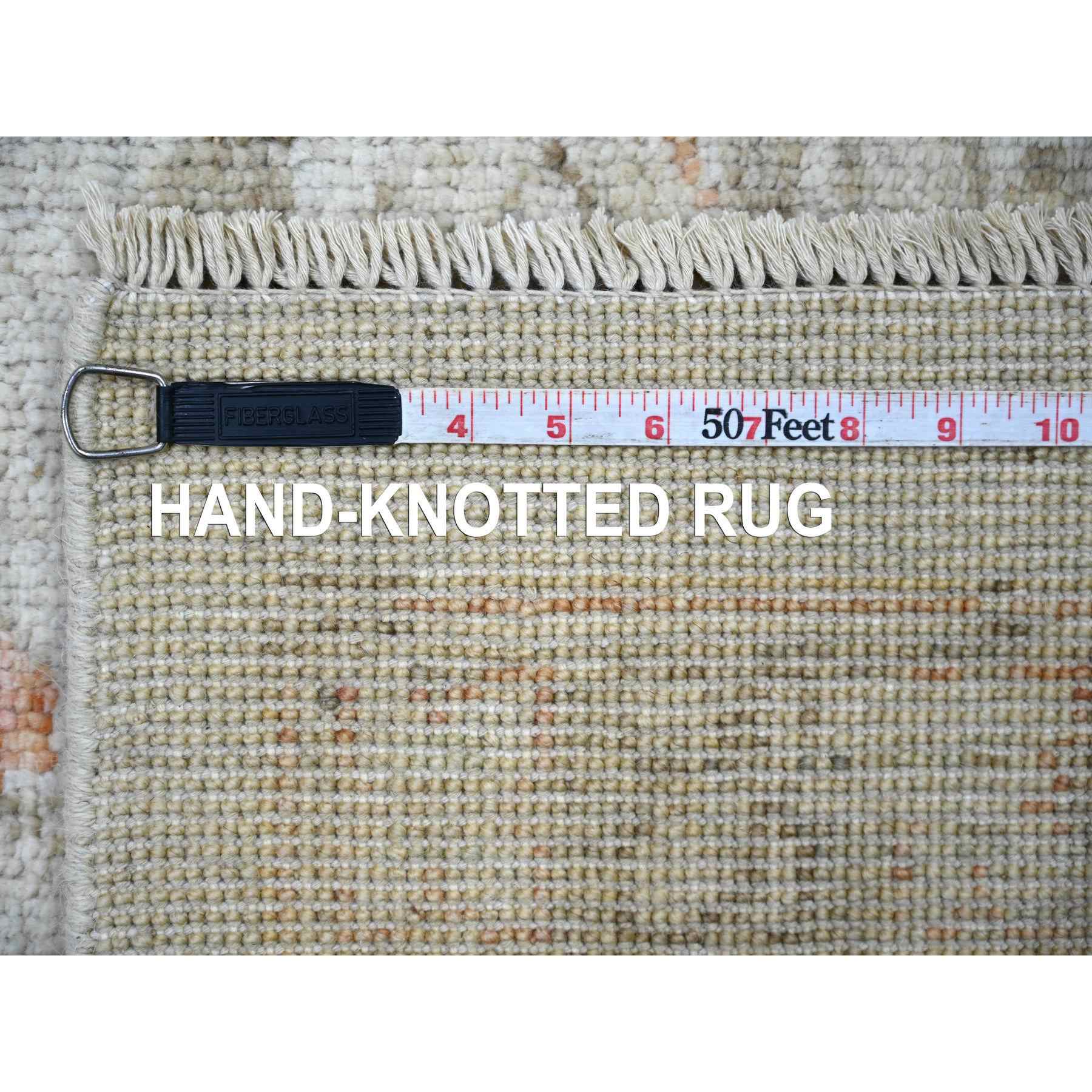 Oushak-And-Peshawar-Hand-Knotted-Rug-119480