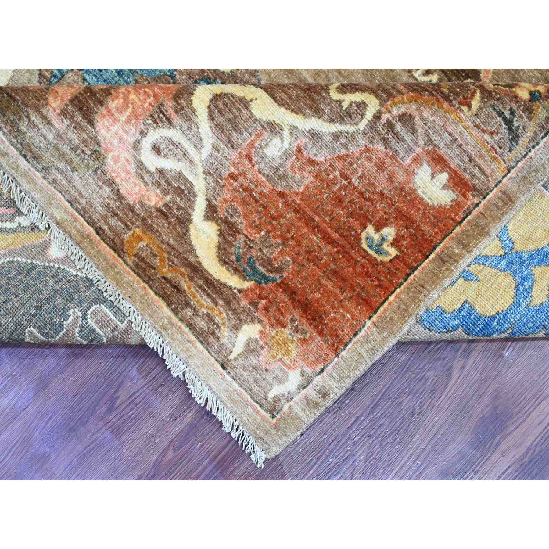 Tribal-Geometric-Hand-Knotted-Rug-119500