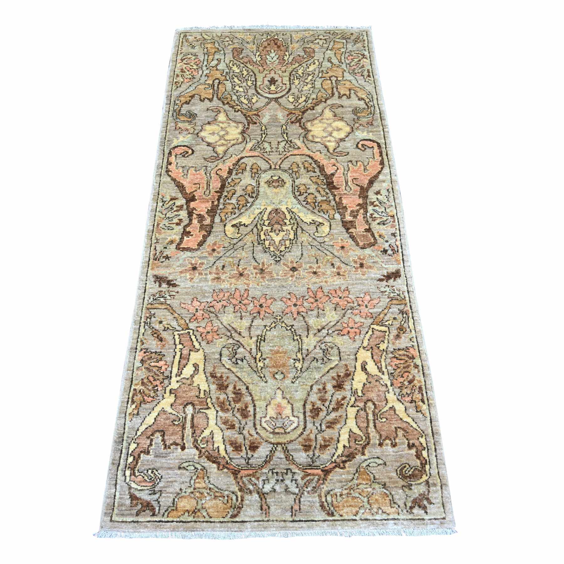 Tribal-Geometric-Hand-Knotted-Rug-119505