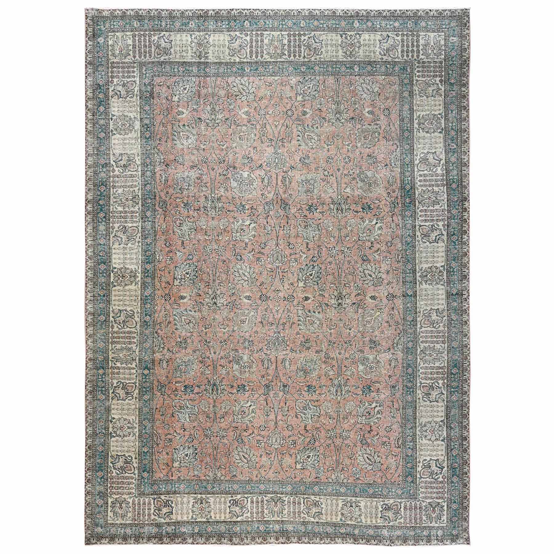 Antique-Hand-Knotted-Rug-12760