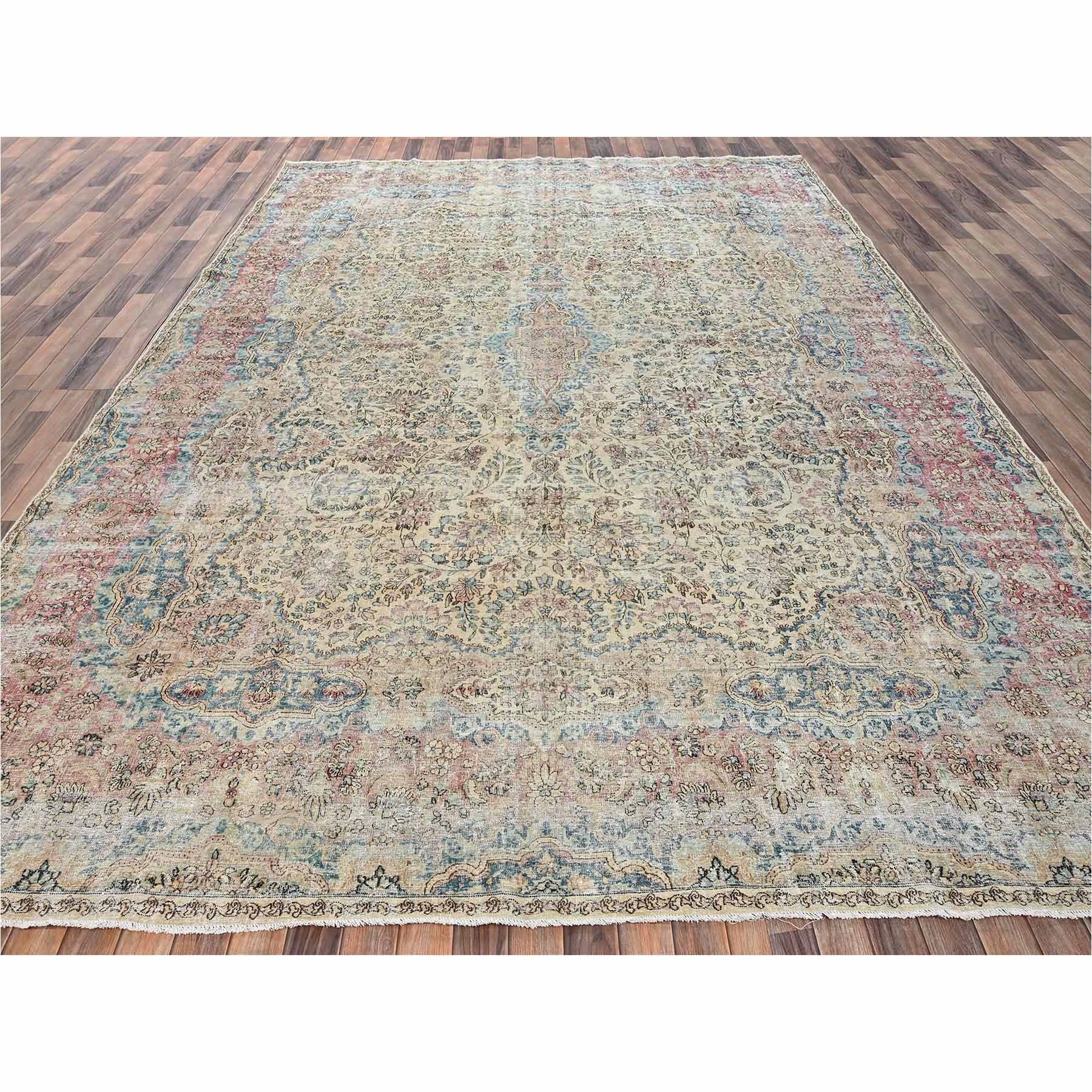 Antique-Hand-Knotted-Rug-13700