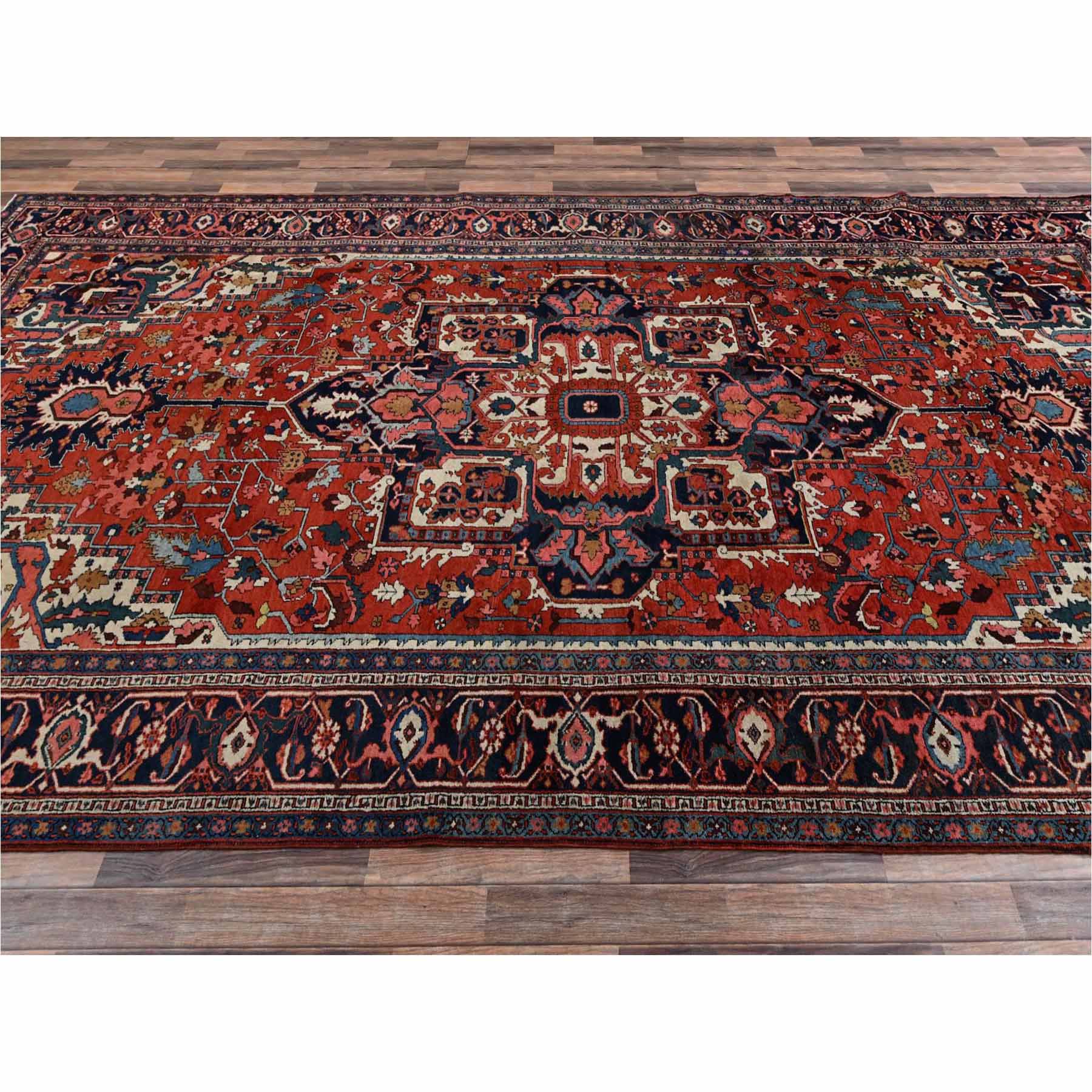 Antique-Hand-Knotted-Rug-13755
