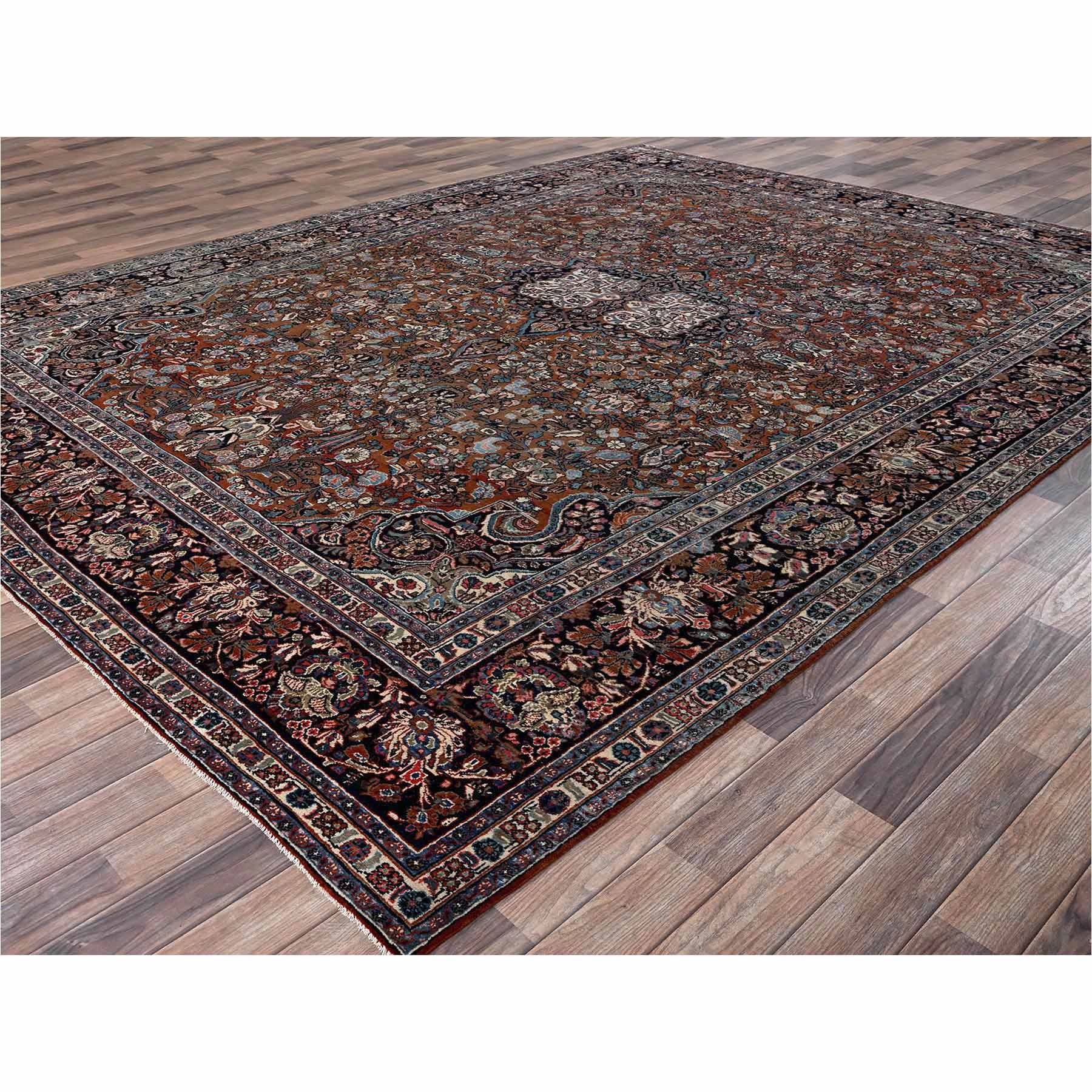 Antique-Hand-Knotted-Rug-13765