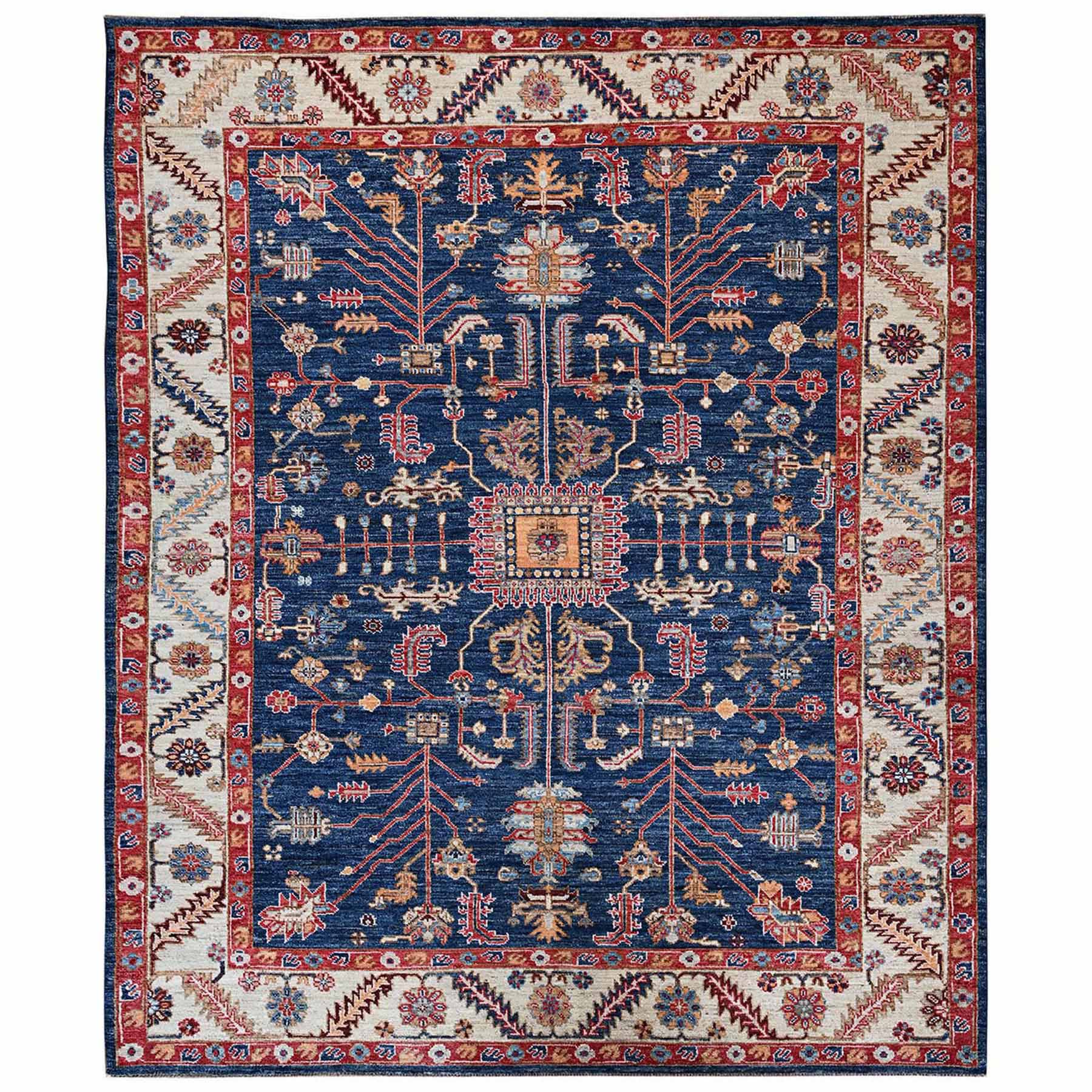 Heriz-Hand-Knotted-Rug-13250