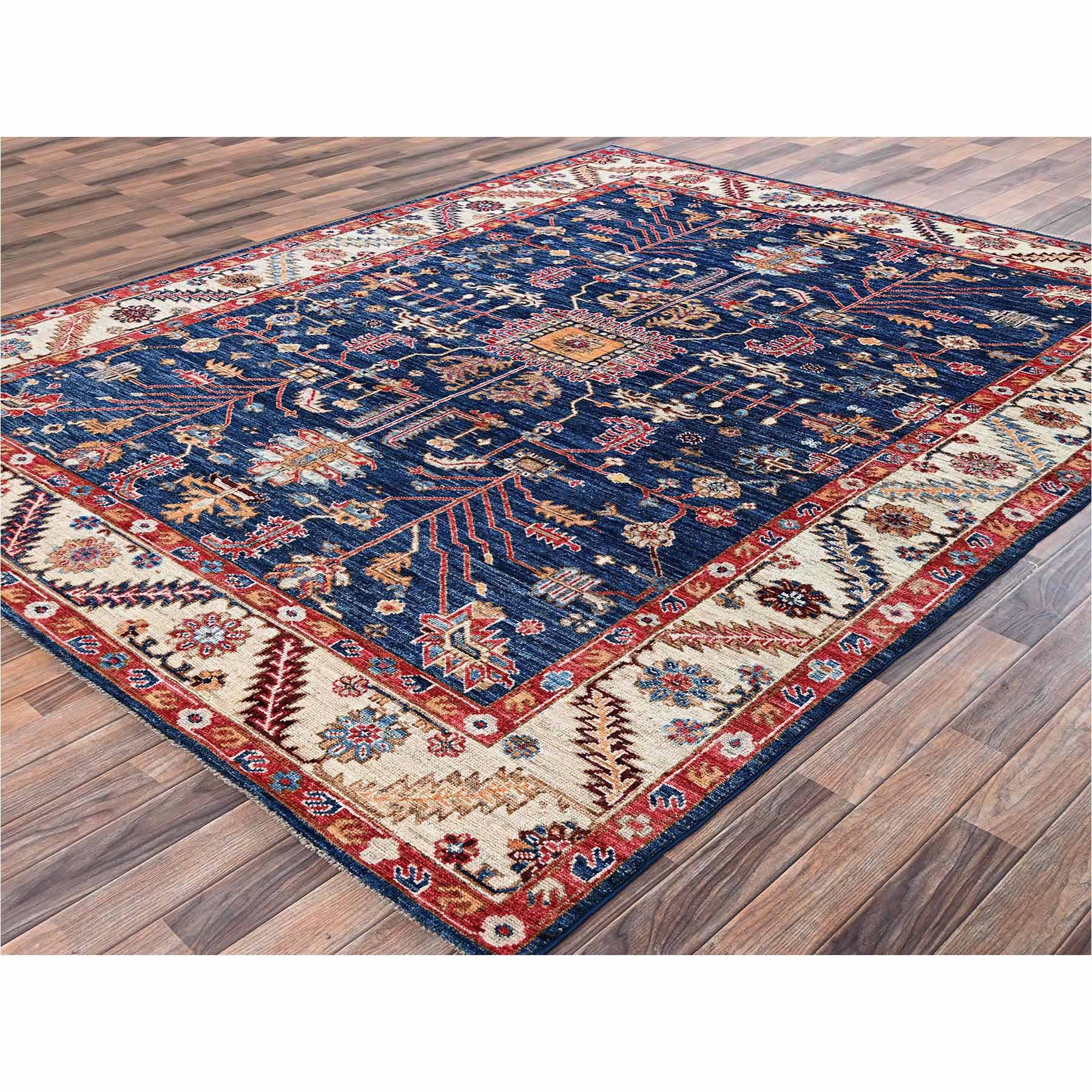 Heriz-Hand-Knotted-Rug-13250