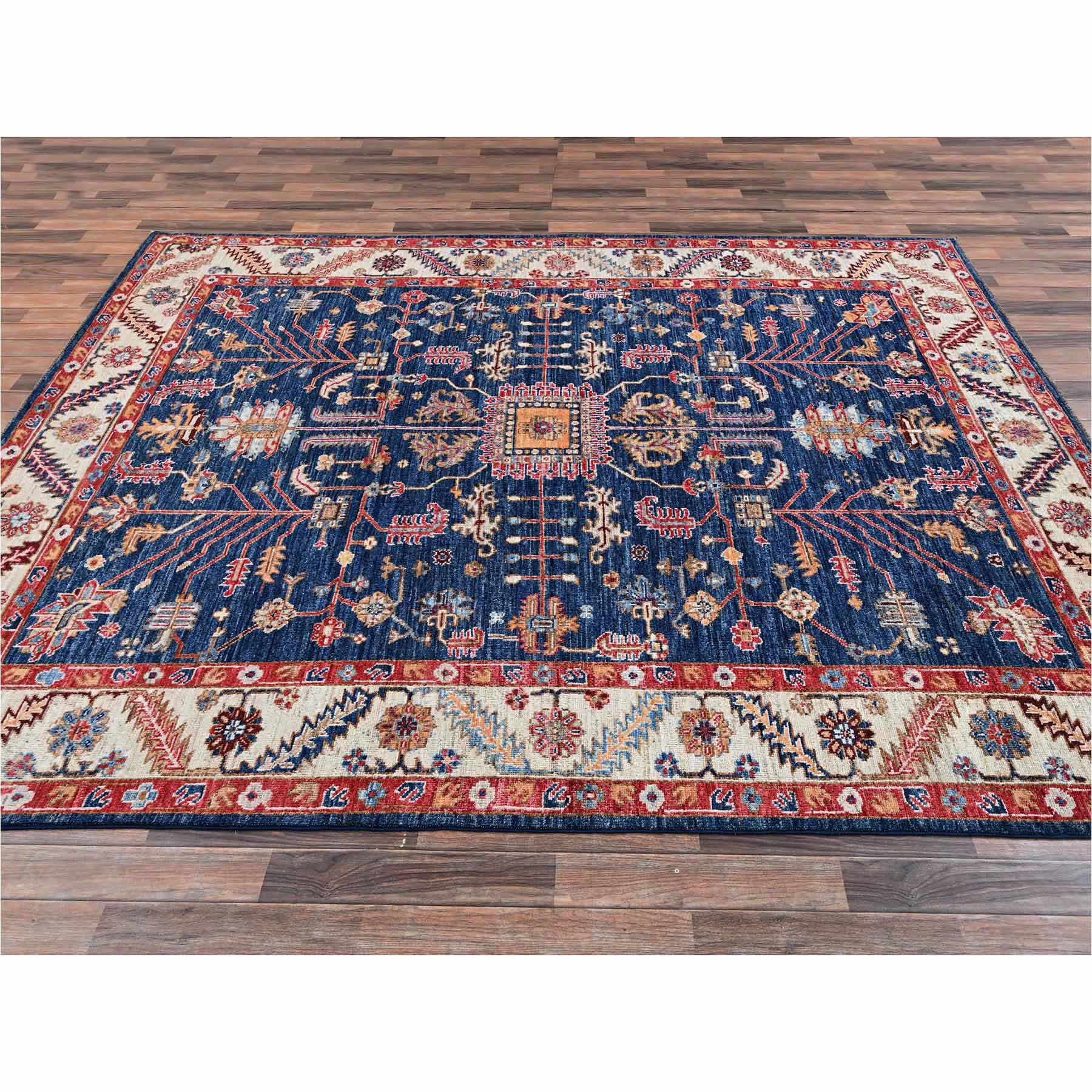 Heriz-Hand-Knotted-Rug-13250