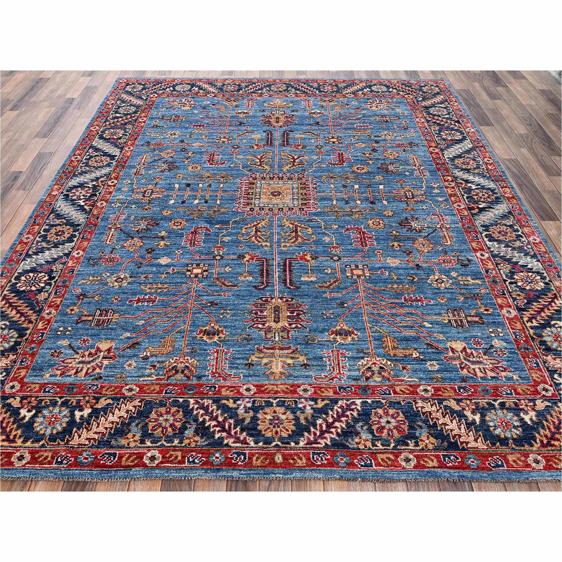 Heriz-Hand-Knotted-Rug-14055