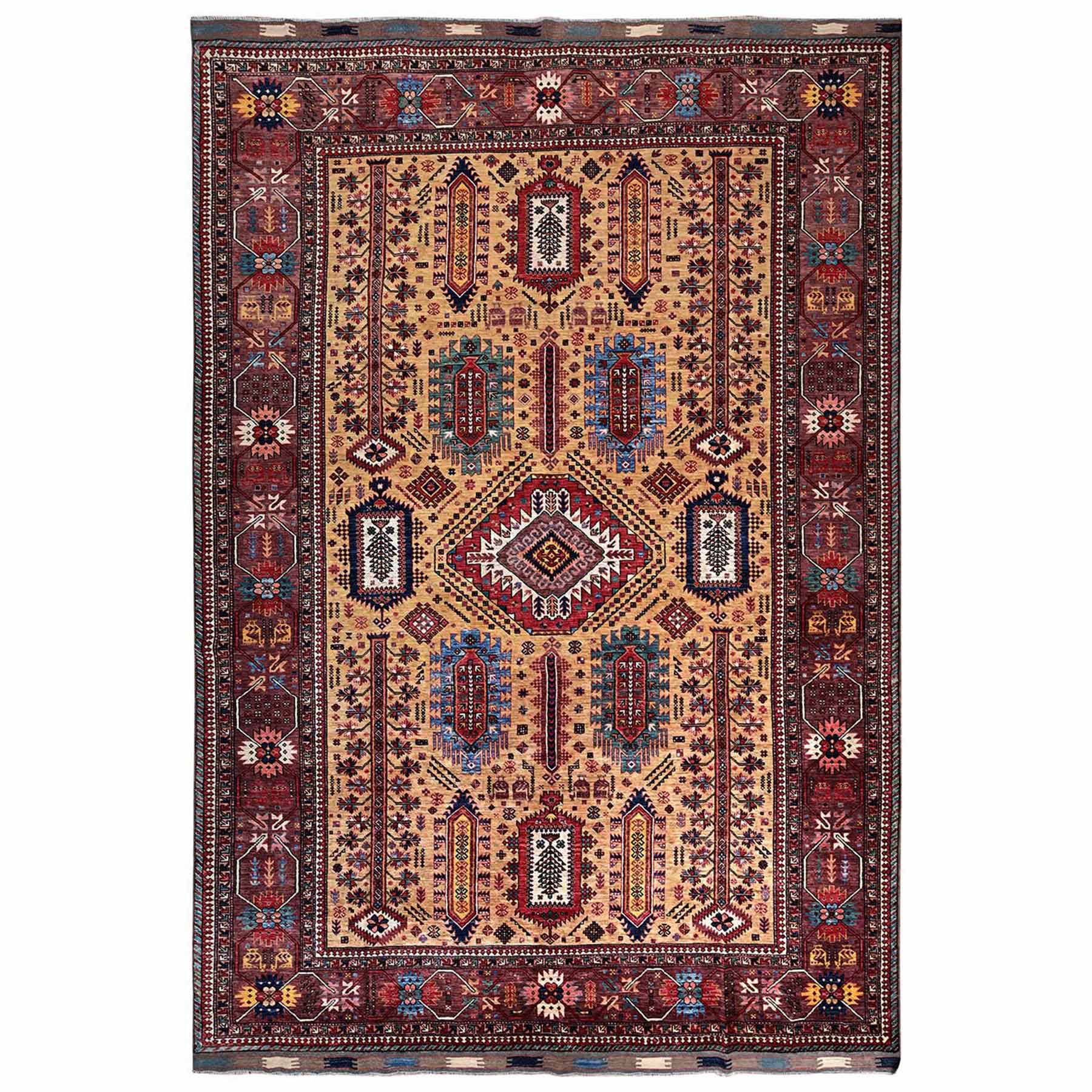 Kazak-Hand-Knotted-Rug-13300