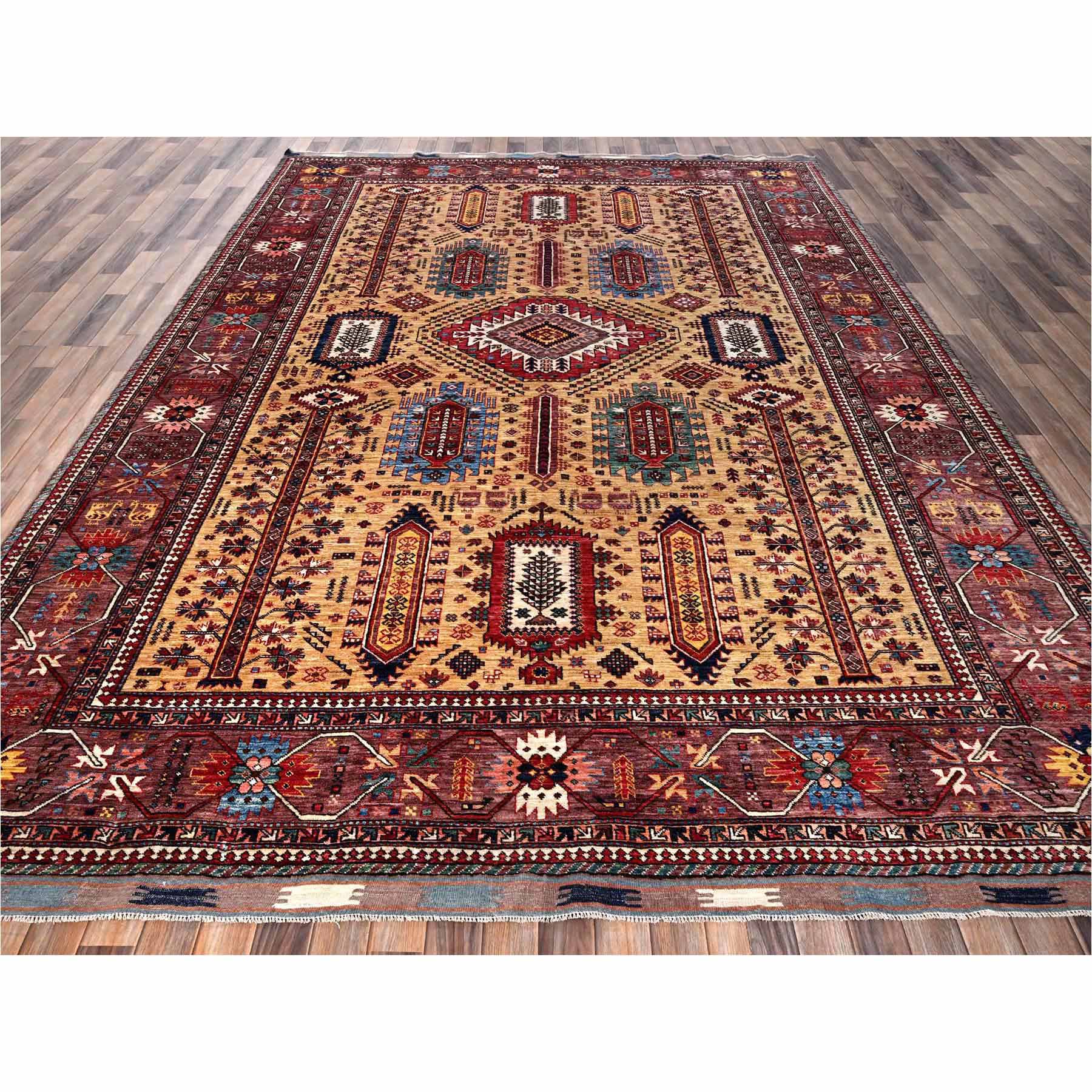 Kazak-Hand-Knotted-Rug-13300