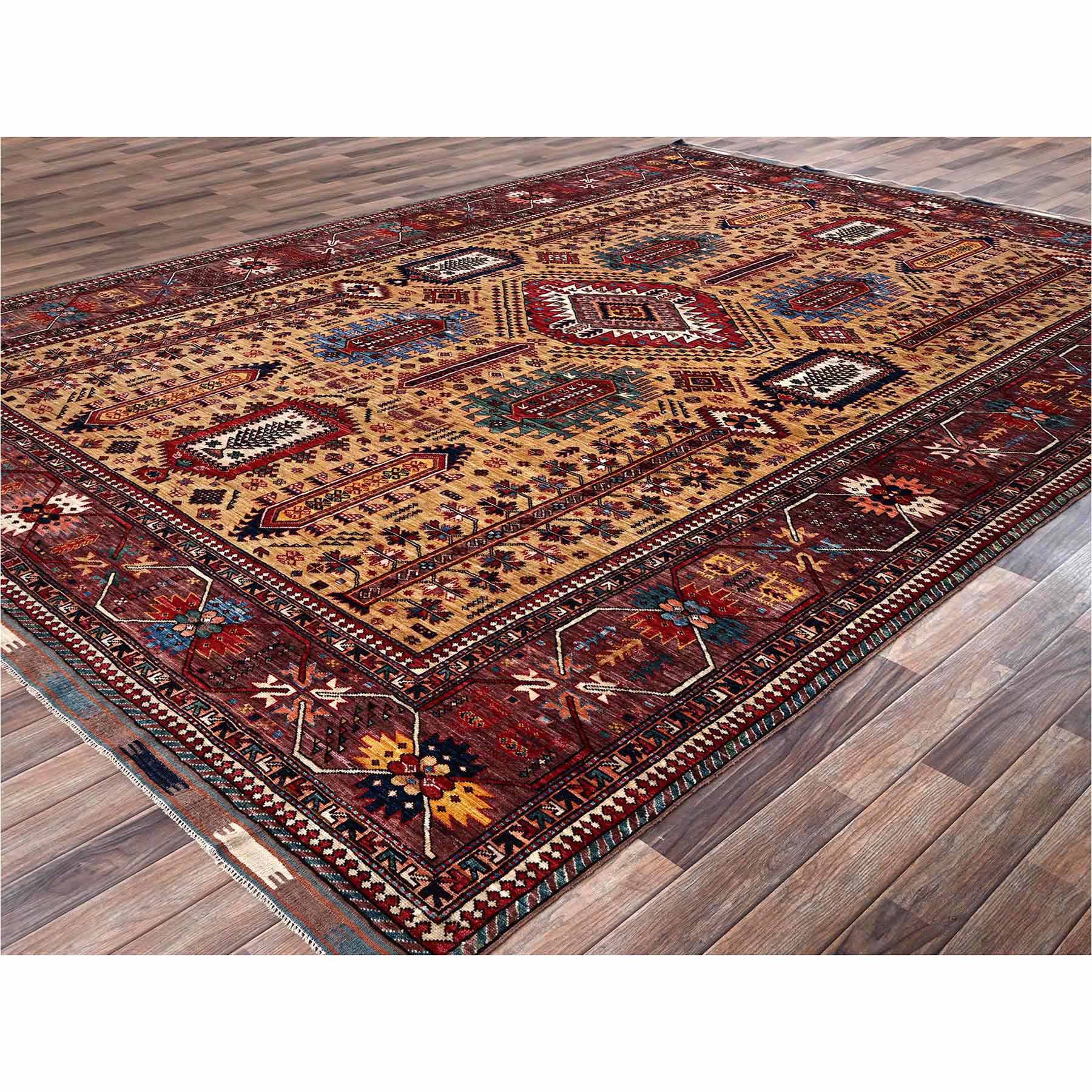 Kazak-Hand-Knotted-Rug-13300