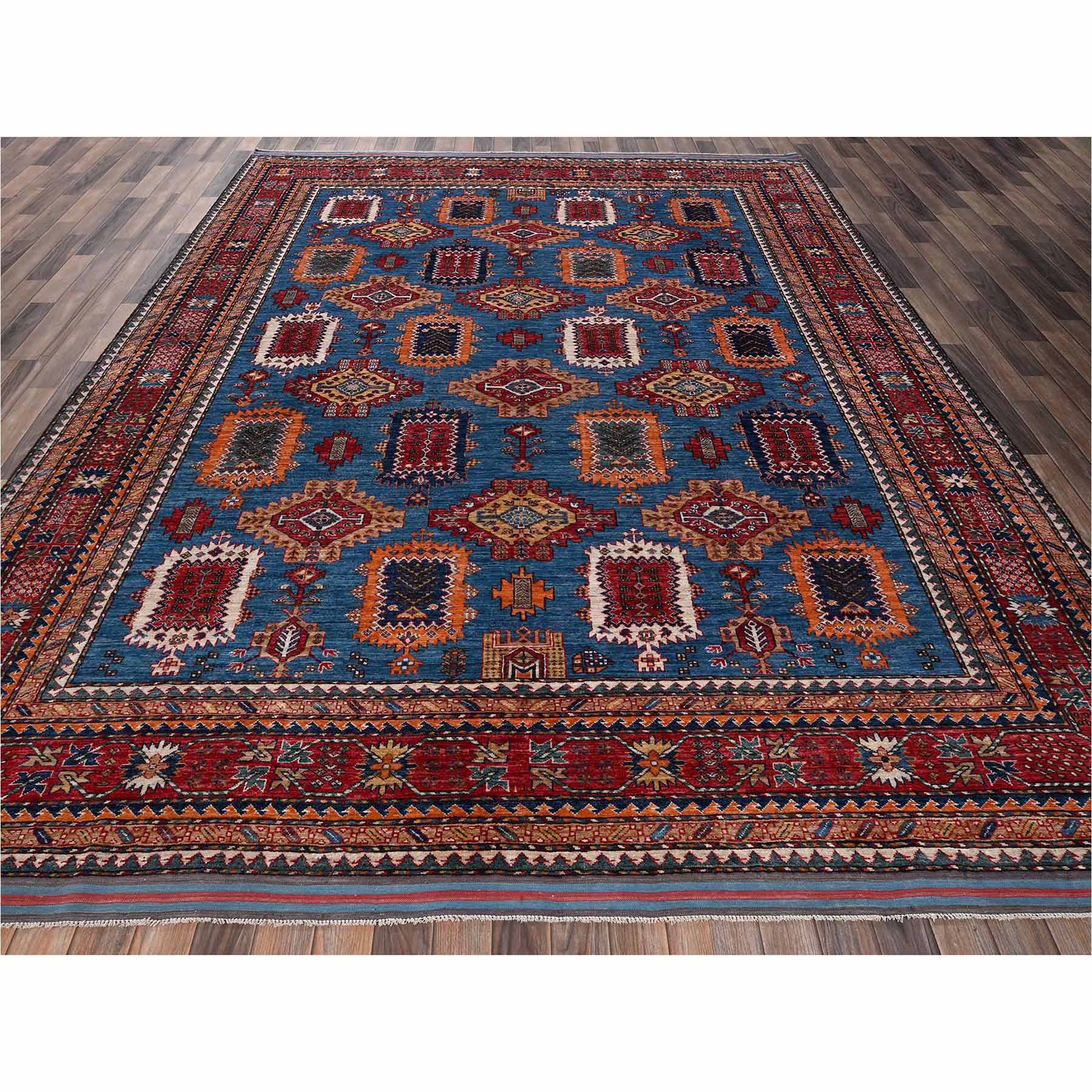 Kazak-Hand-Knotted-Rug-13310
