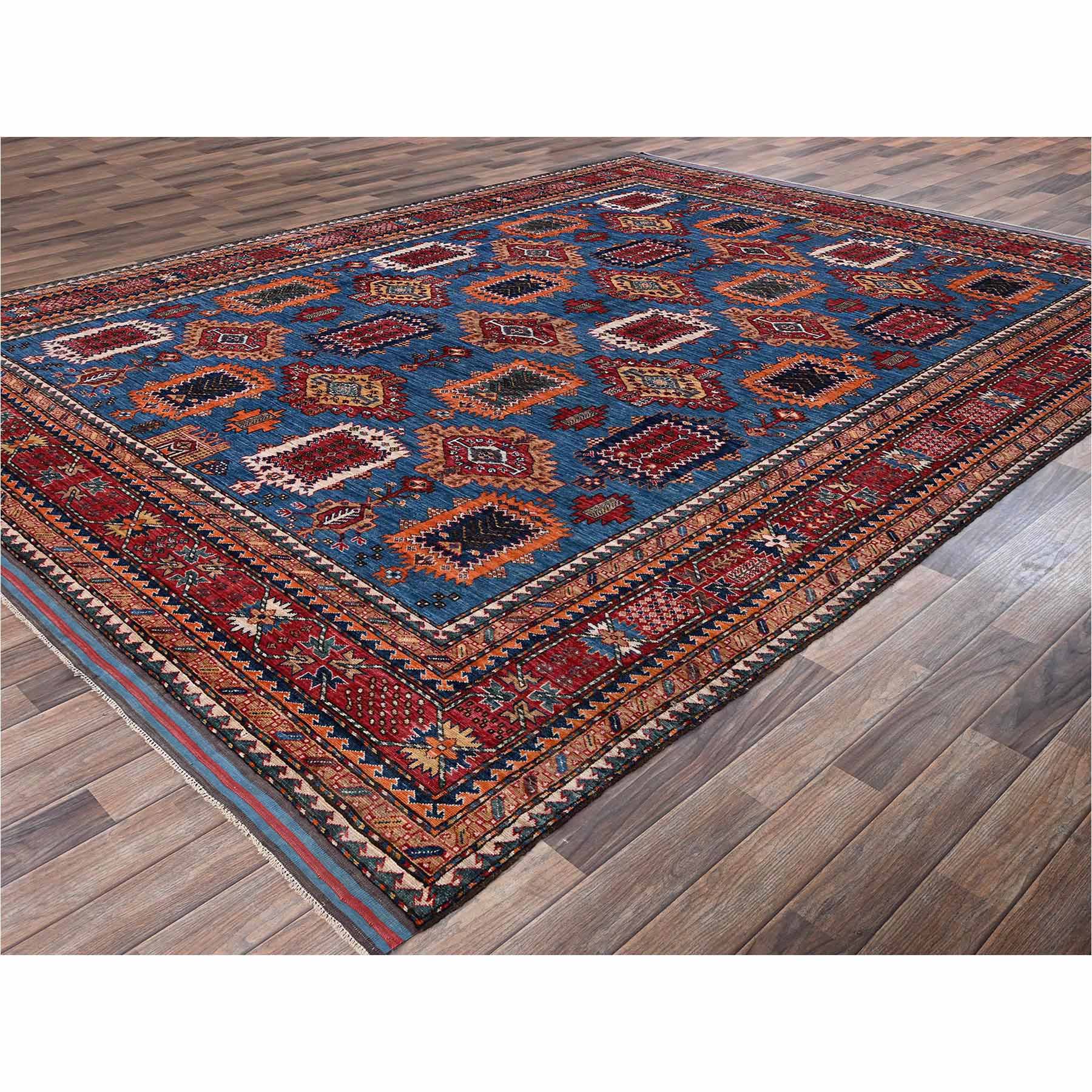 Kazak-Hand-Knotted-Rug-13310