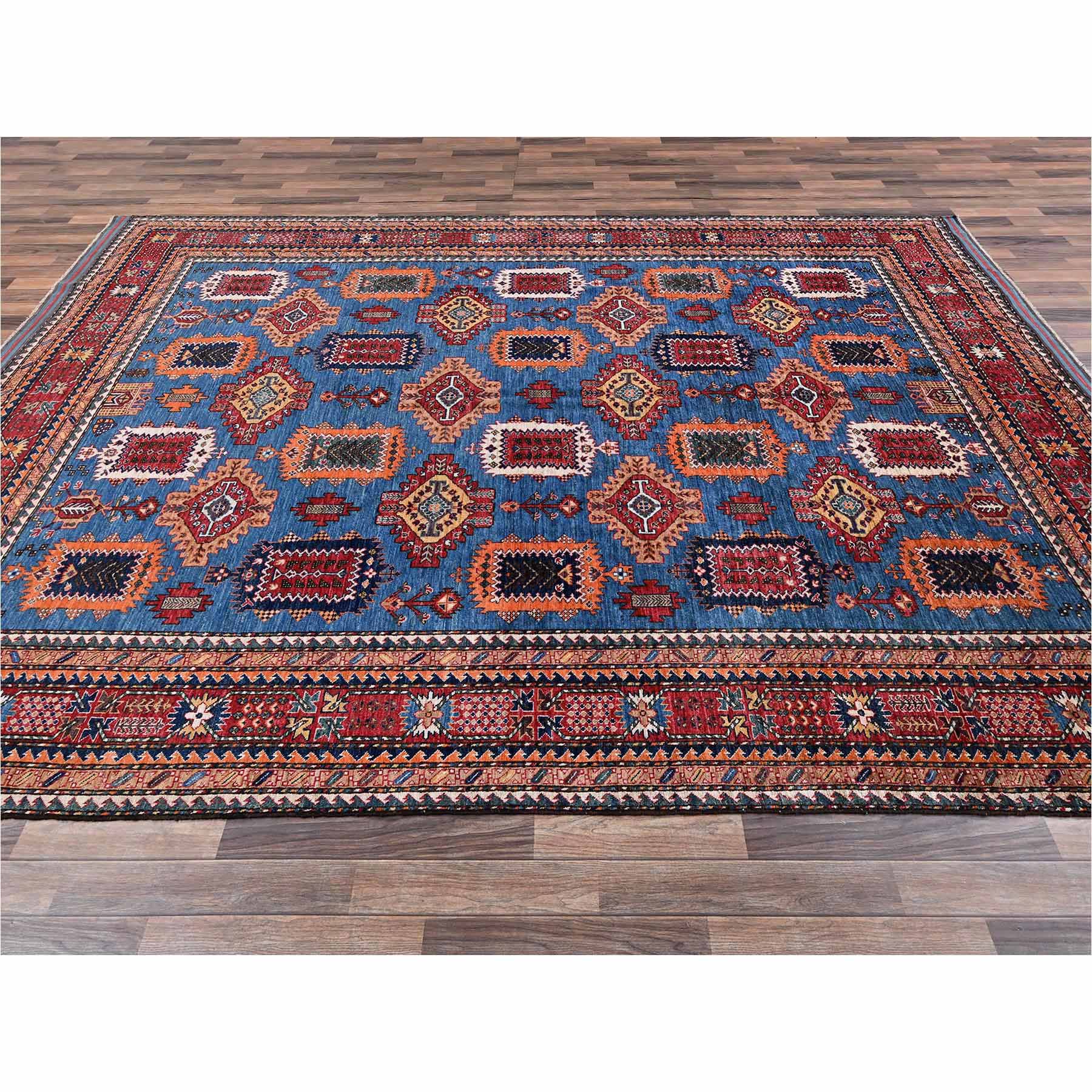 Kazak-Hand-Knotted-Rug-13310