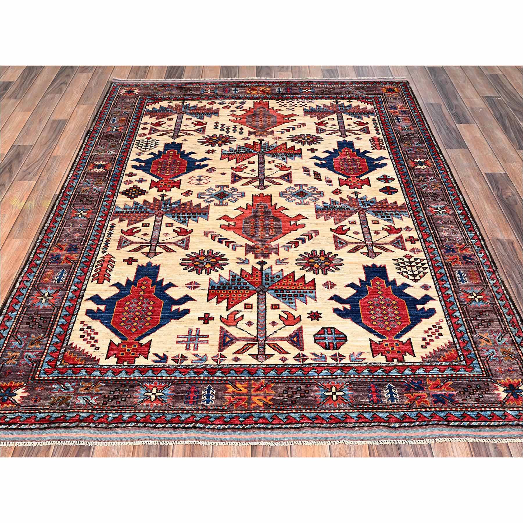Kazak-Hand-Knotted-Rug-13315