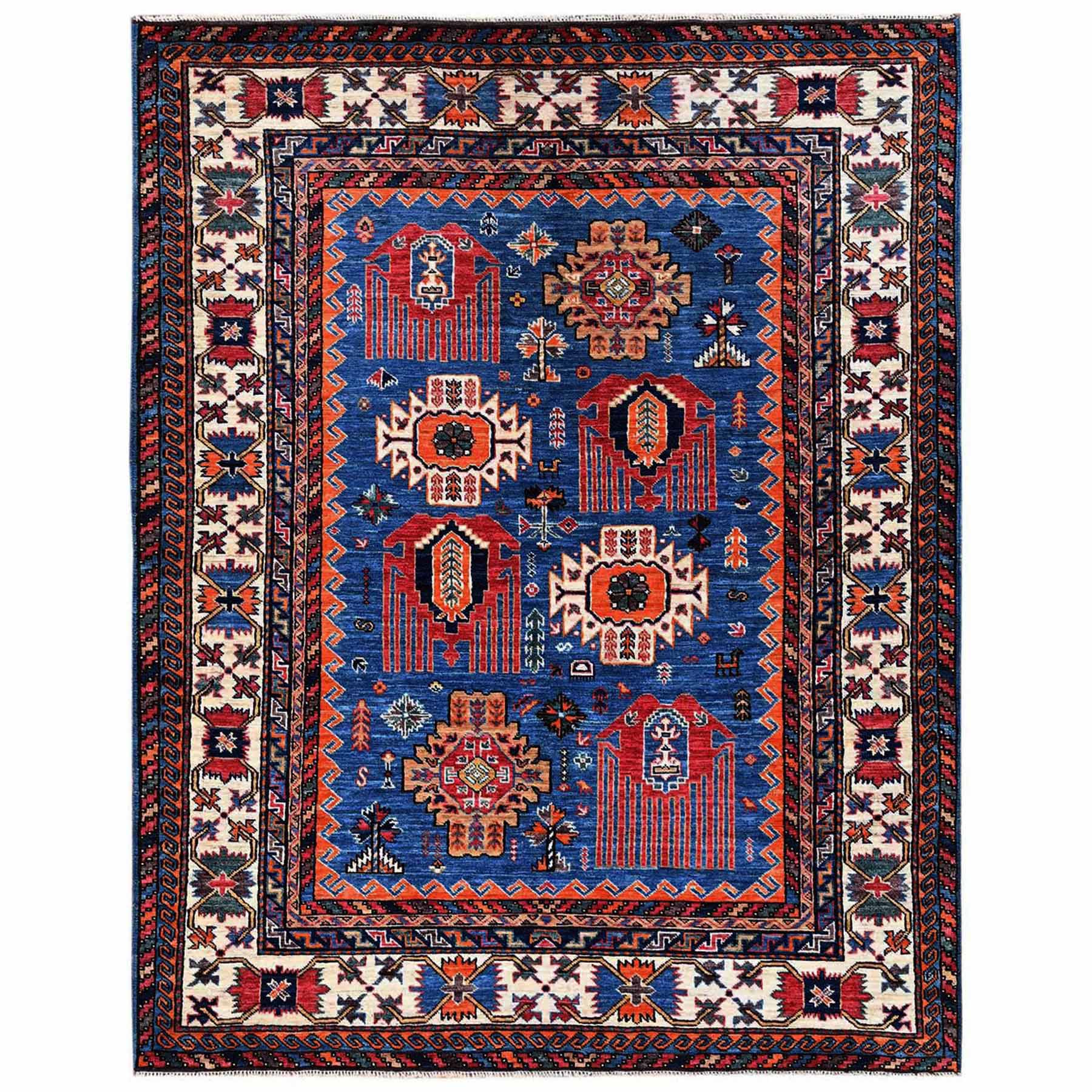 Kazak-Hand-Knotted-Rug-13325