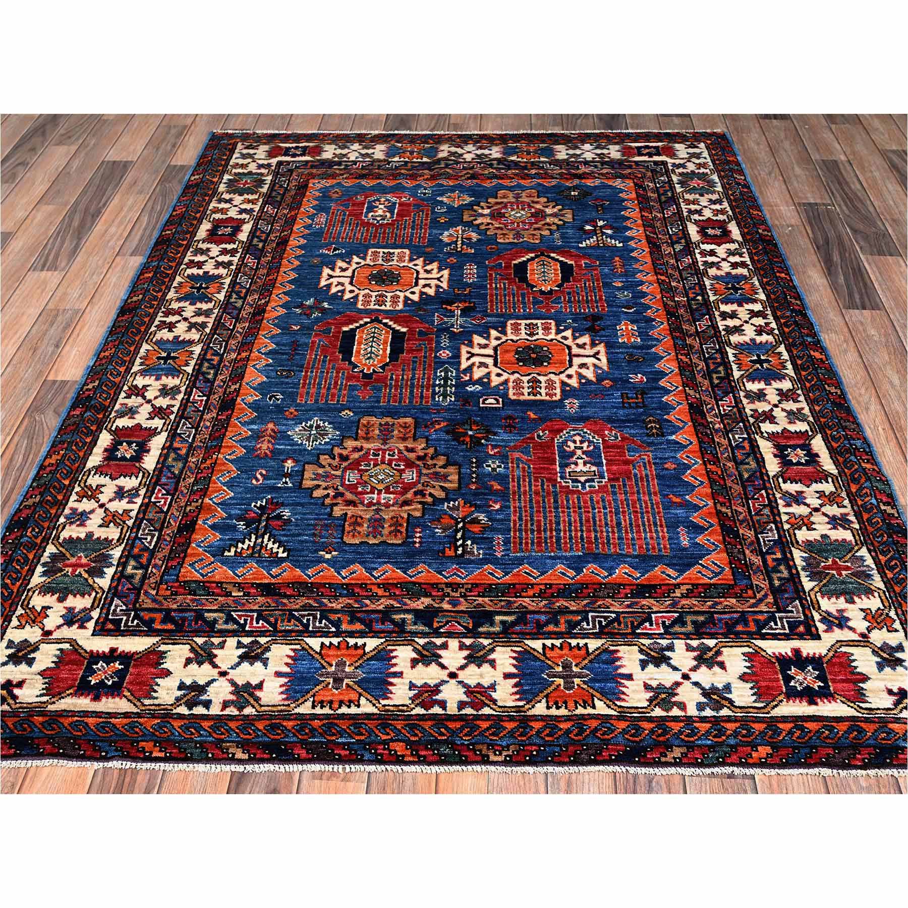 Kazak-Hand-Knotted-Rug-13325