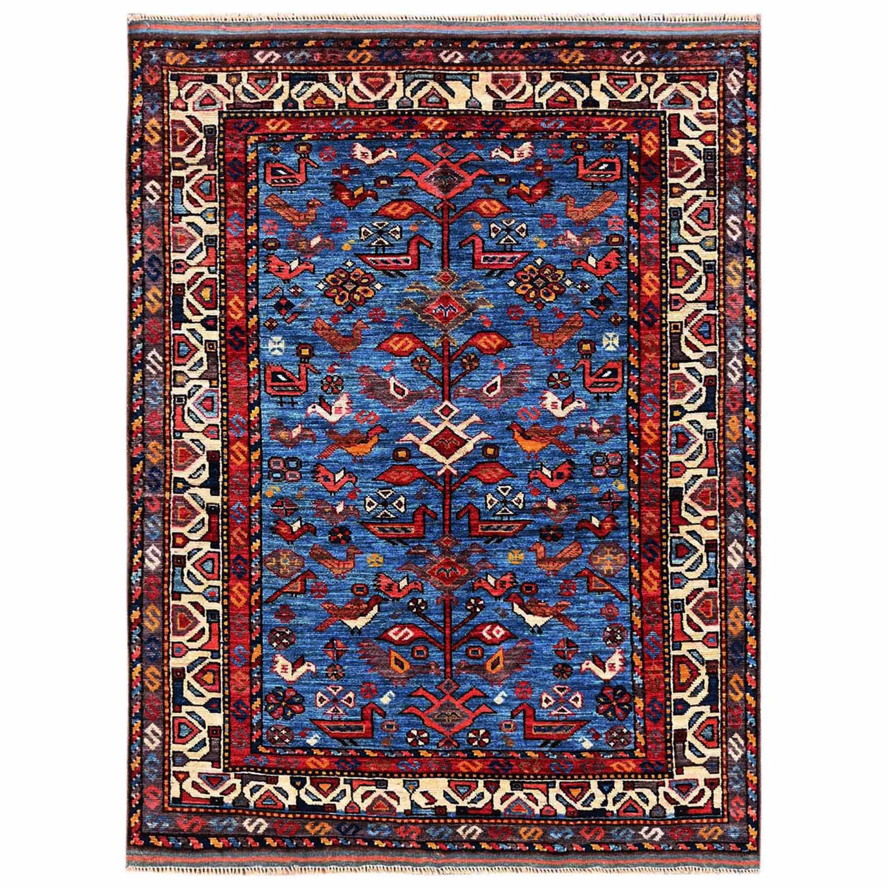 Kazak-Hand-Knotted-Rug-13350