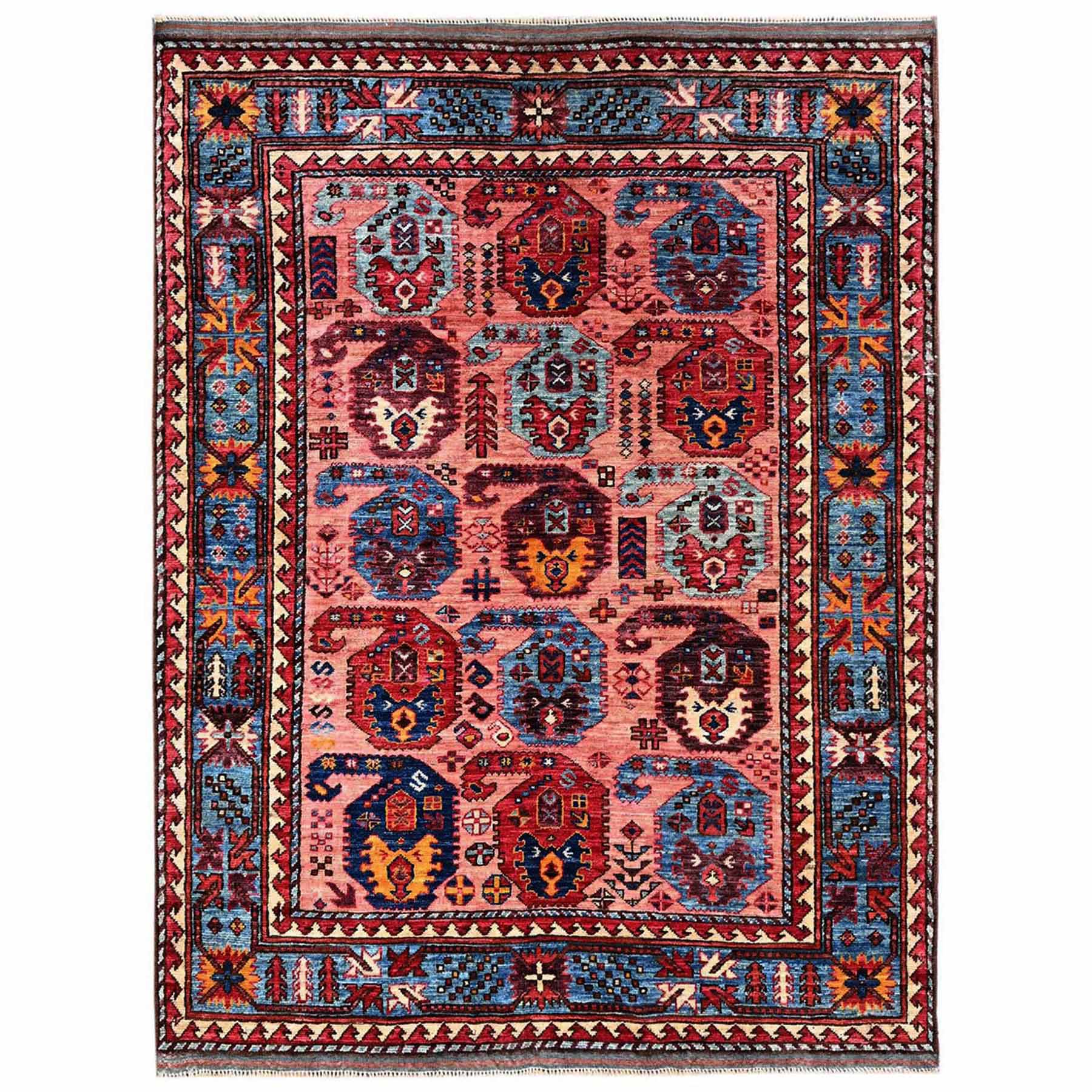 Kazak-Hand-Knotted-Rug-13365