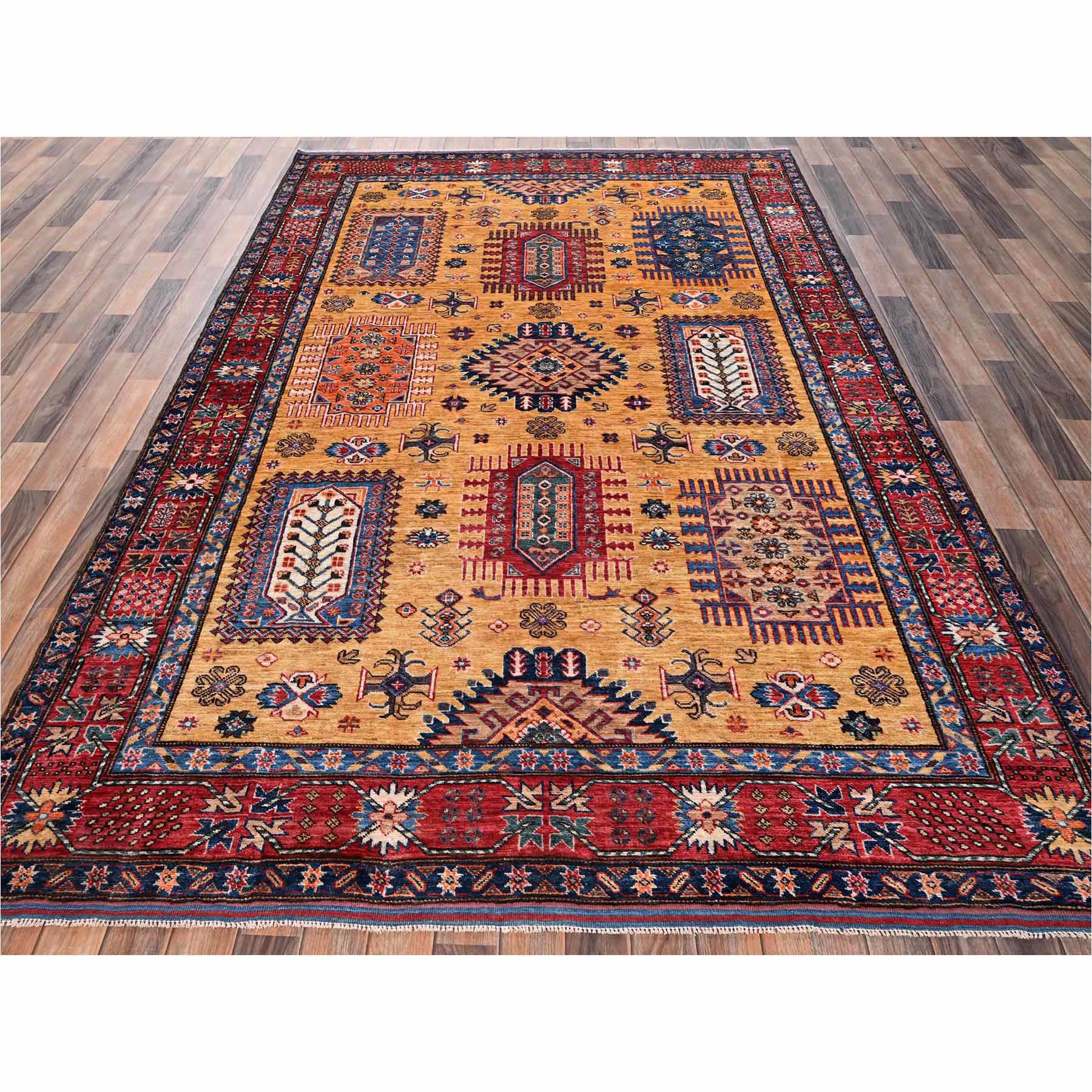 Kazak-Hand-Knotted-Rug-13380