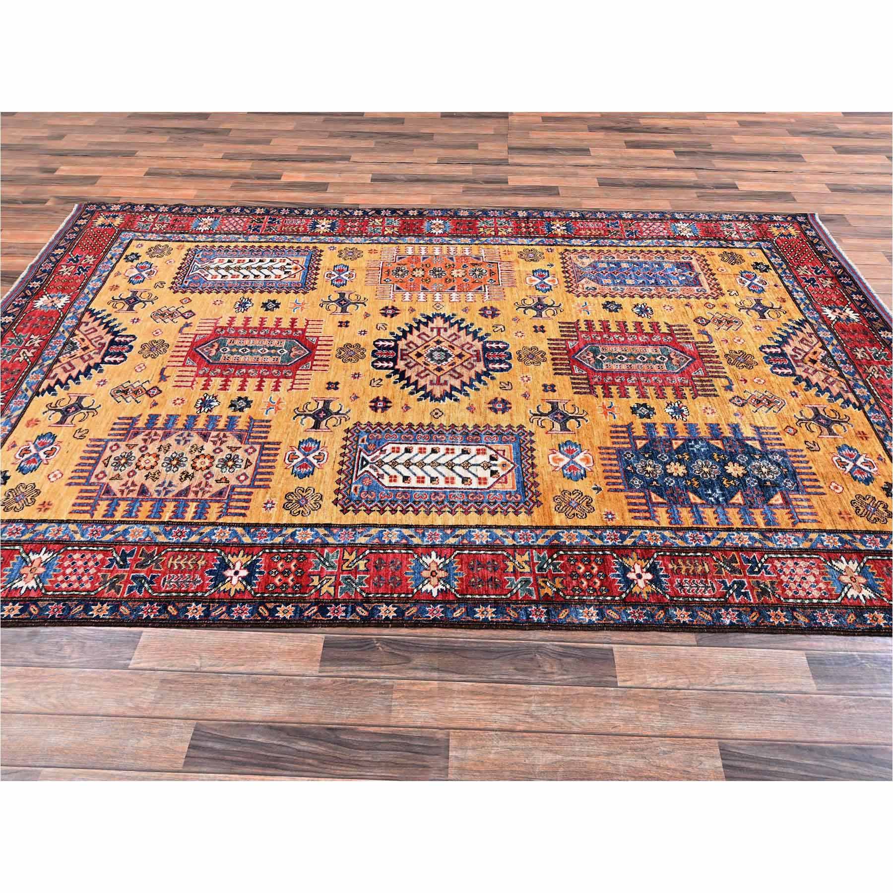 Kazak-Hand-Knotted-Rug-13380
