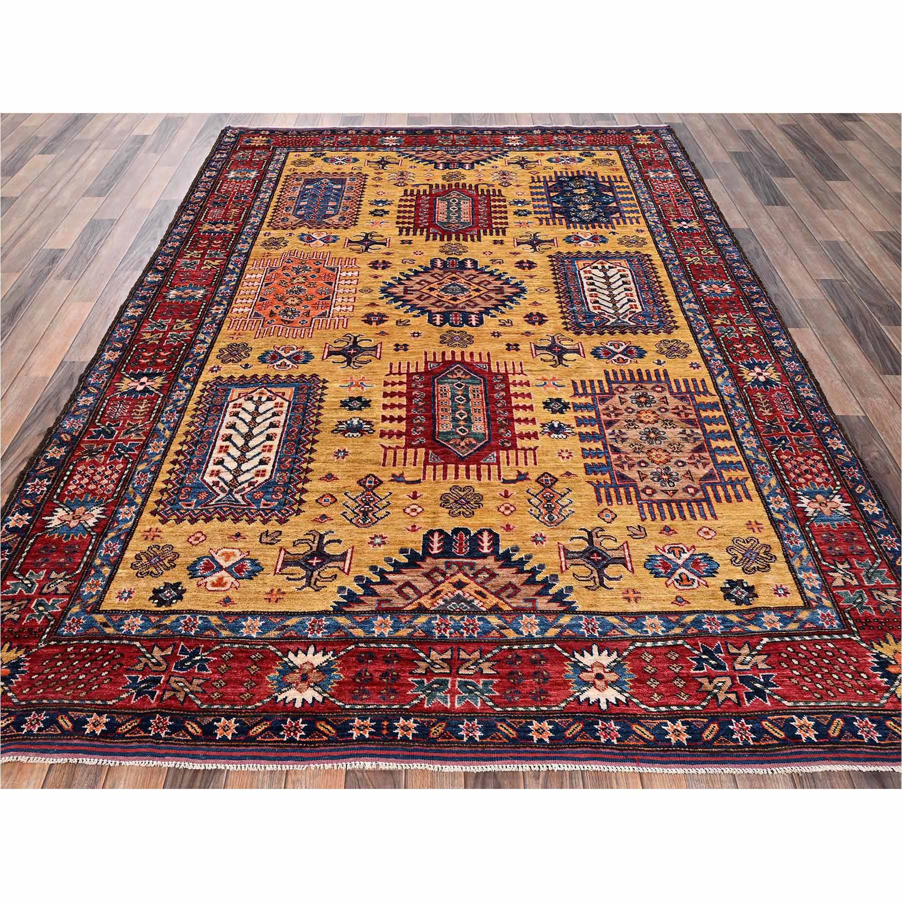 Kazak-Hand-Knotted-Rug-13385
