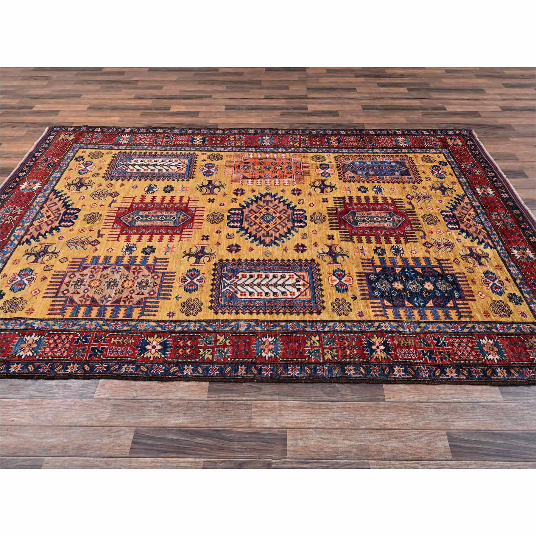 Kazak-Hand-Knotted-Rug-13385